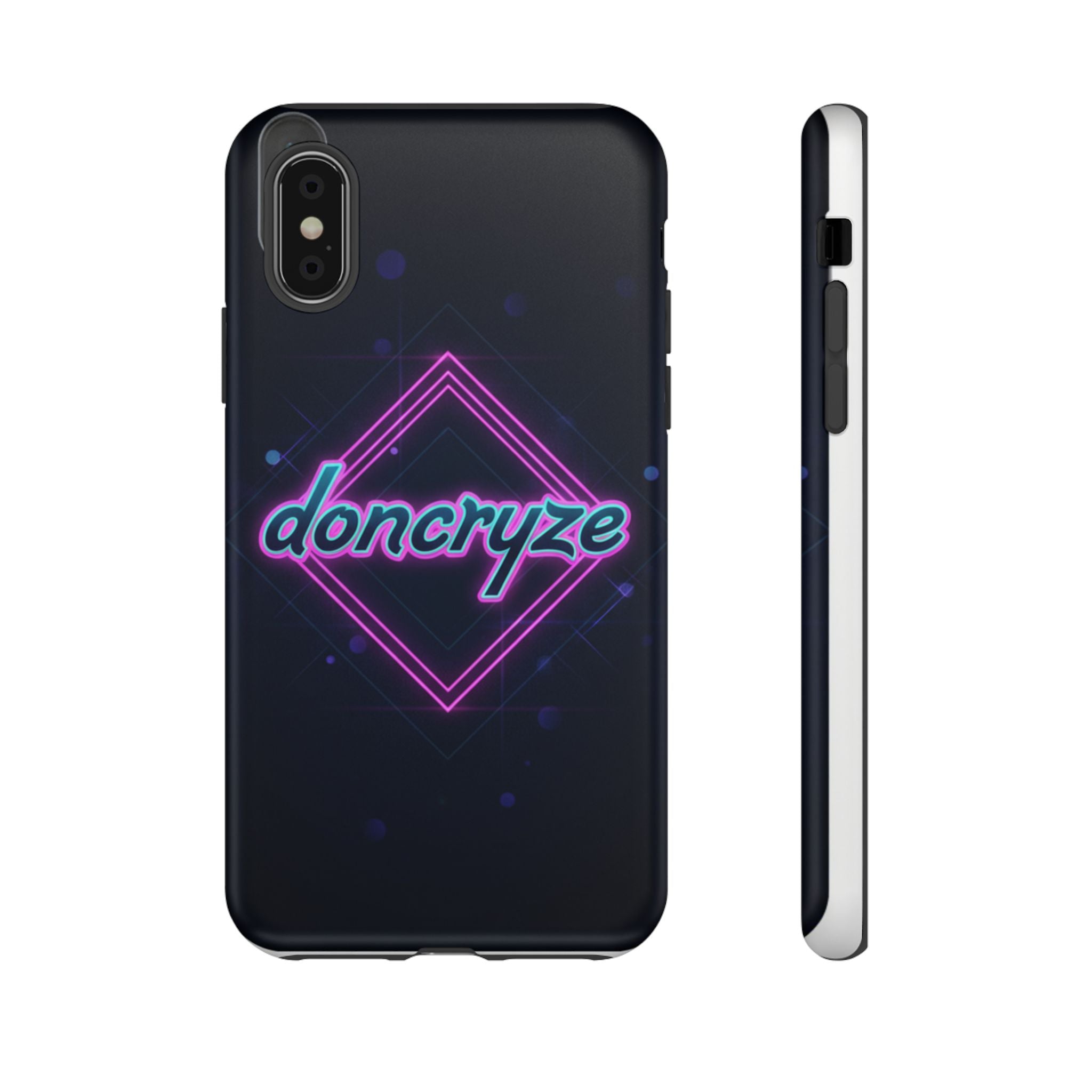 DonCryze Neon Diamond Robuste Handyhülle