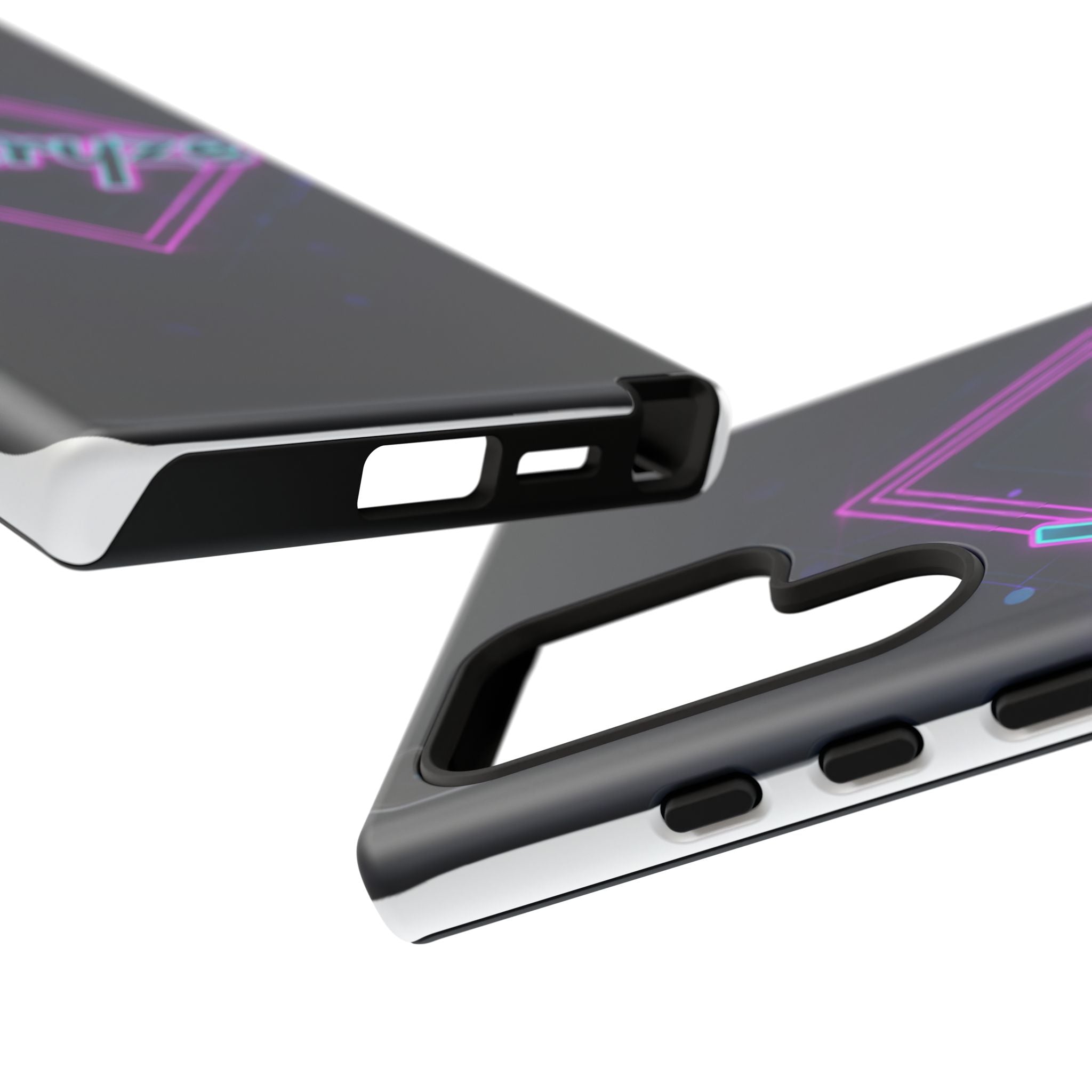 DonCryze Neon Diamond Robuste Handyhülle