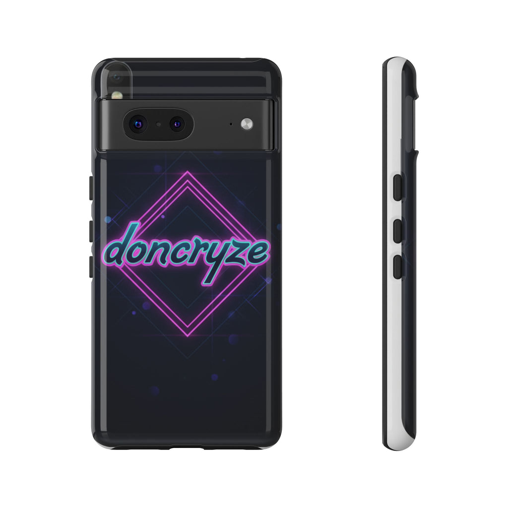 DonCryze Neon Diamond Robuste Handyhülle