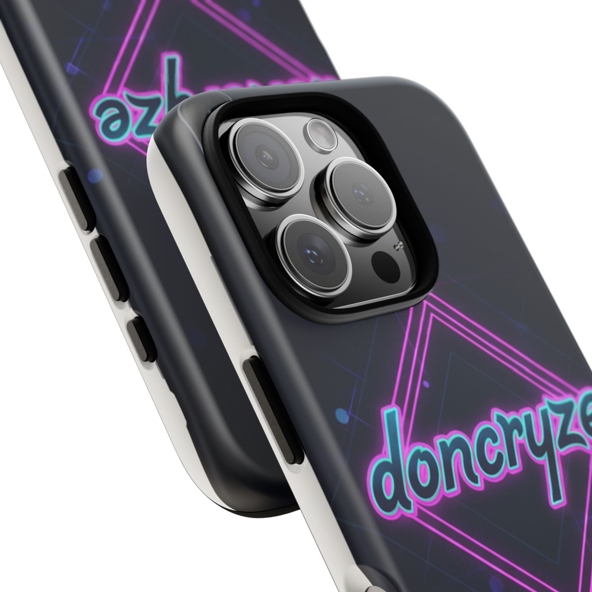 DonCryze Neon Diamond Robuste Handyhülle