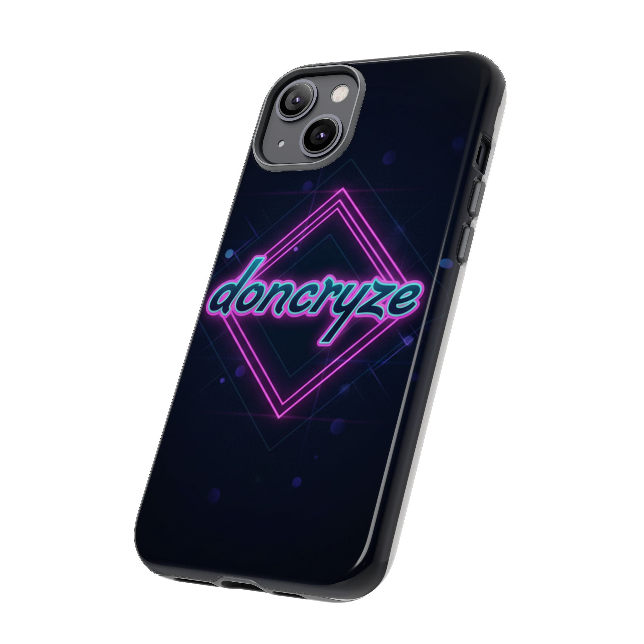 DonCryze Neon Diamond Robuste Handyhülle