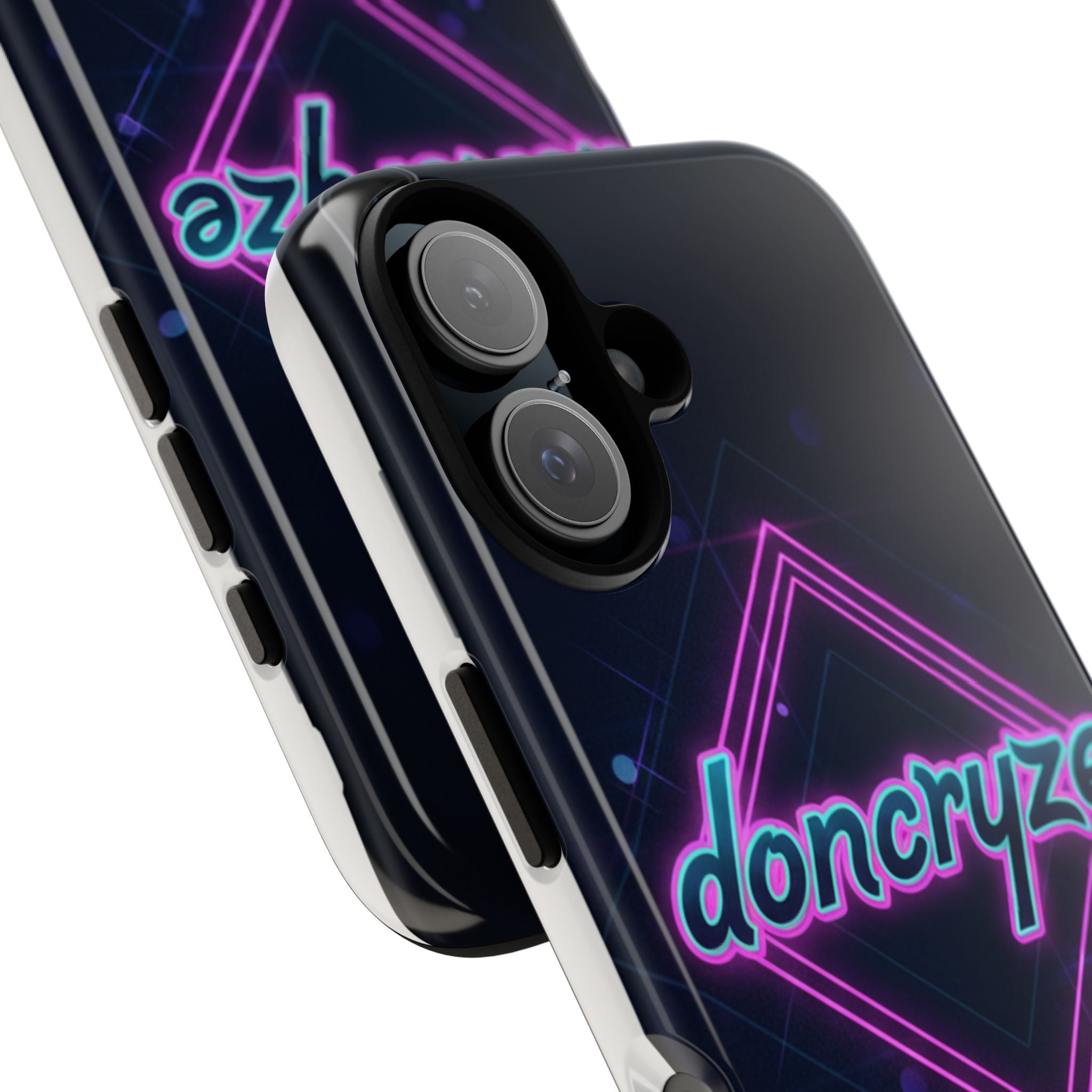 DonCryze Neon Diamond Robuste Handyhülle