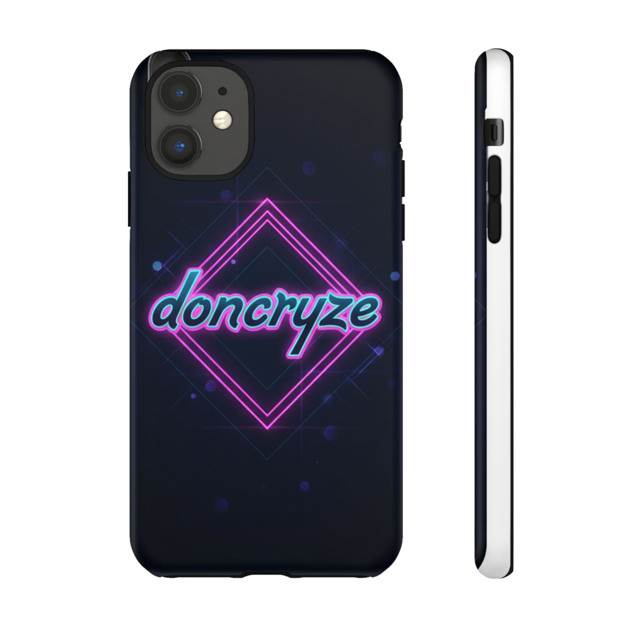 DonCryze Neon Diamond Robuste Handyhülle