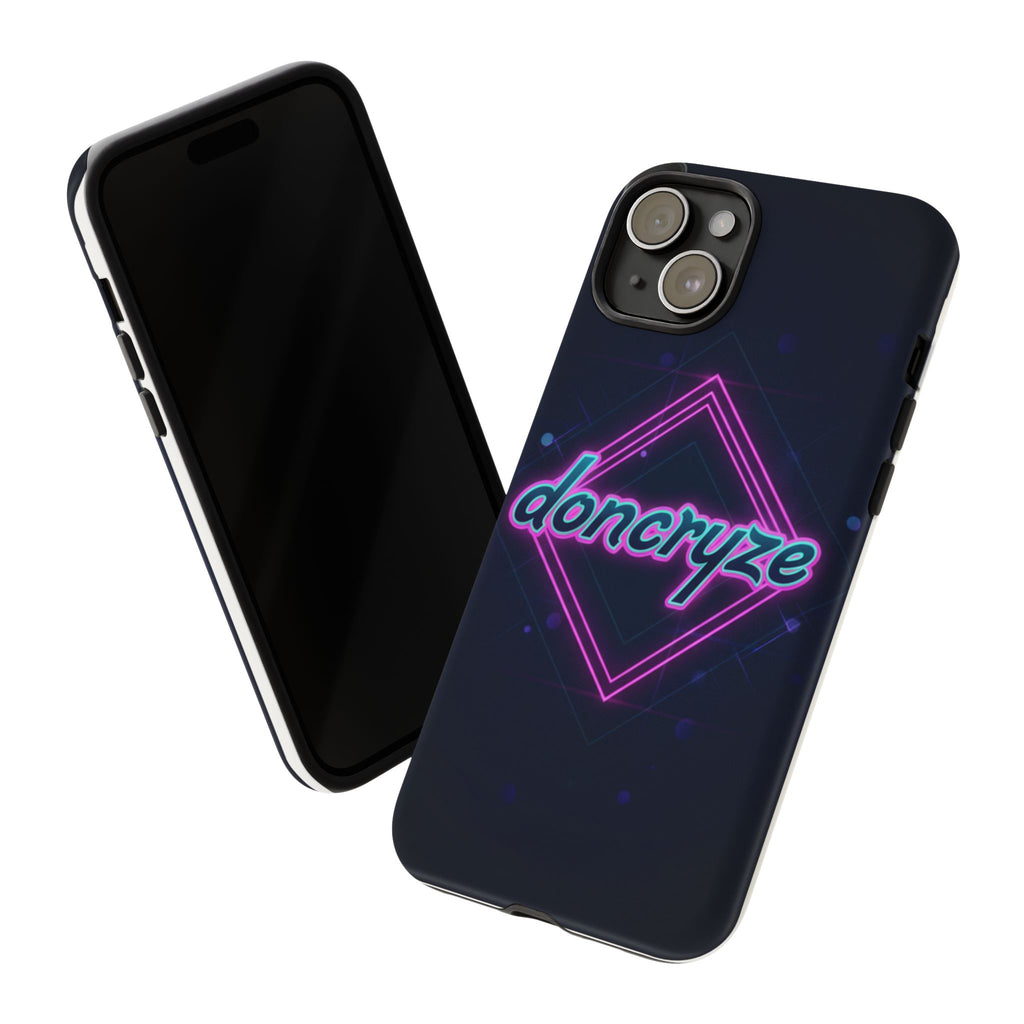 DonCryze Neon Diamond Robuste Handyhülle