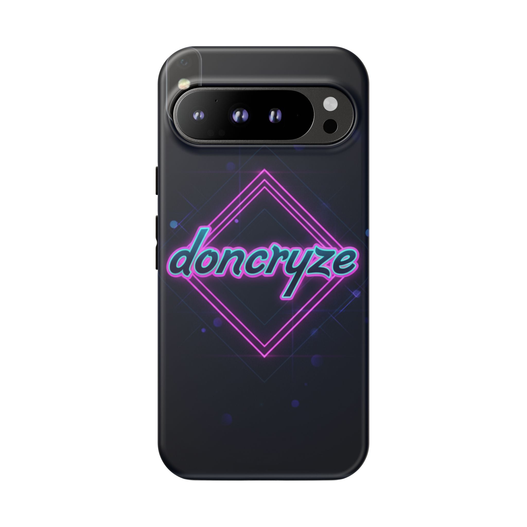 DonCryze Neon Diamond Robuste Handyhülle