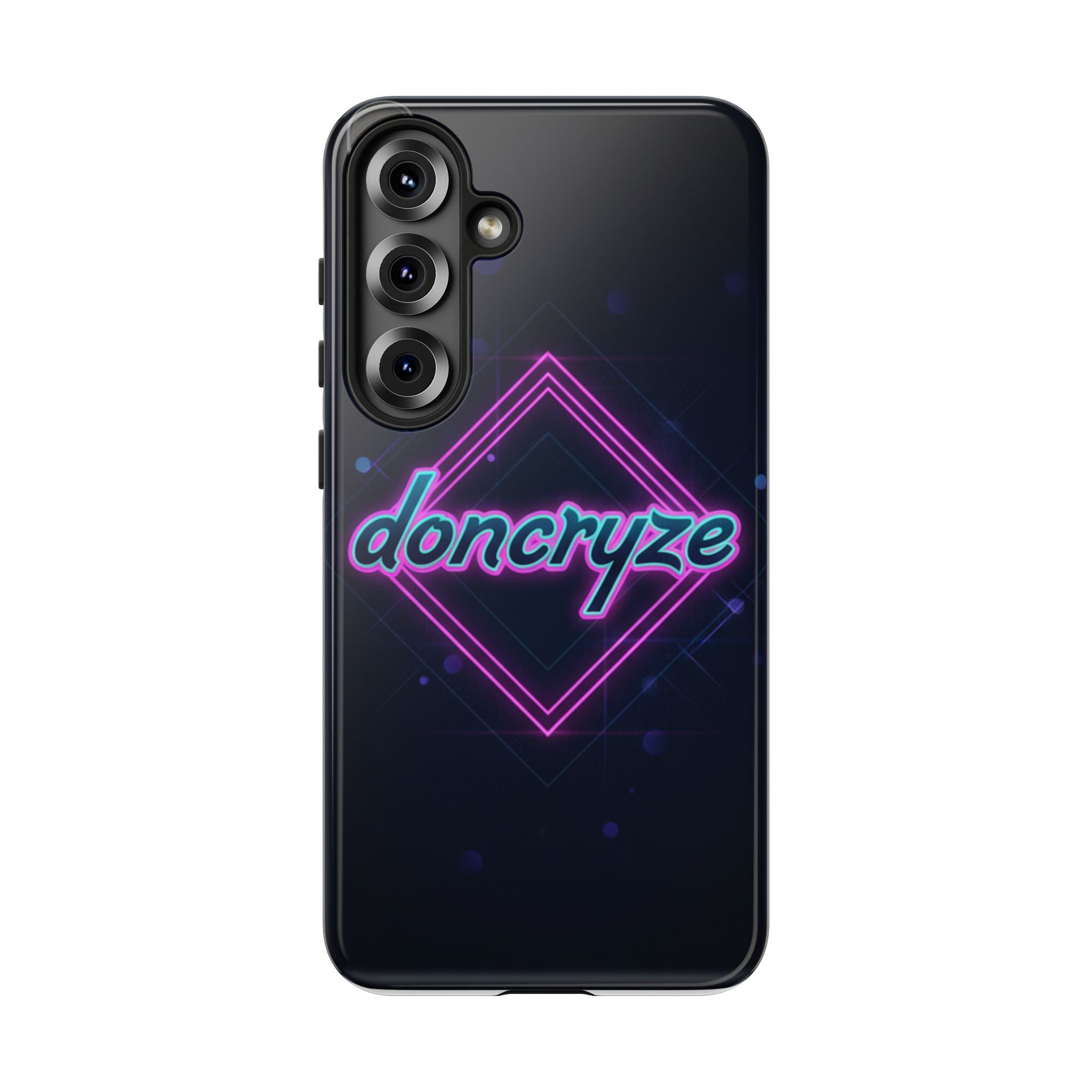 DonCryze Neon Diamond Robuste Handyhülle