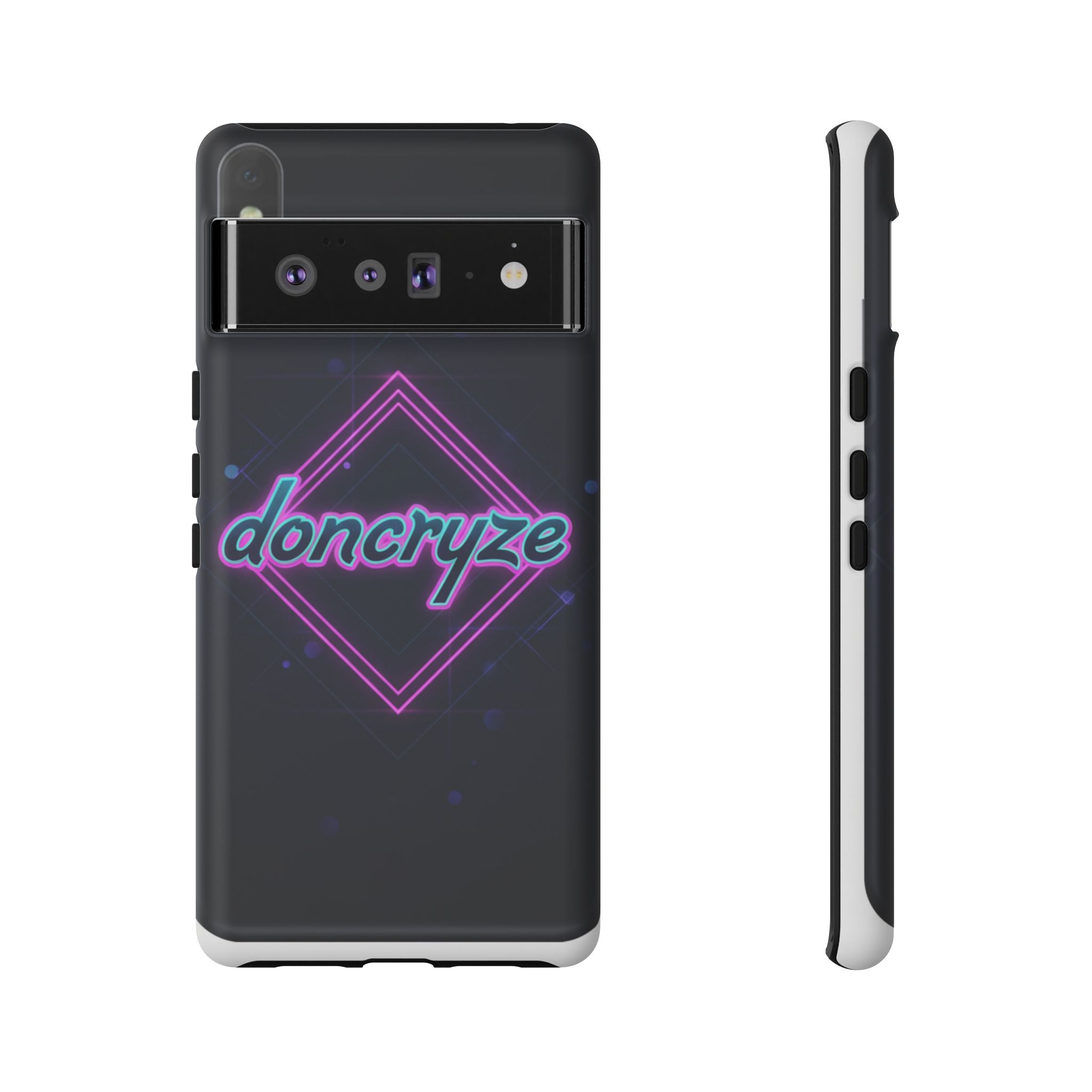 DonCryze Neon Diamond Robuste Handyhülle