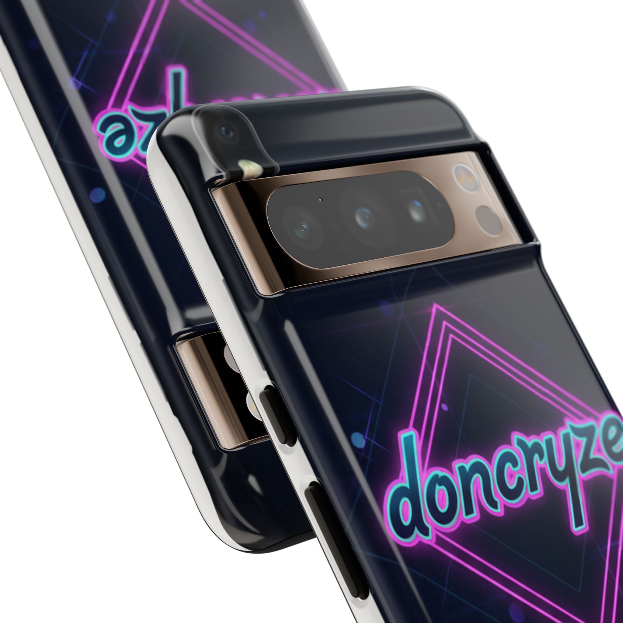 DonCryze Neon Diamond Robuste Handyhülle