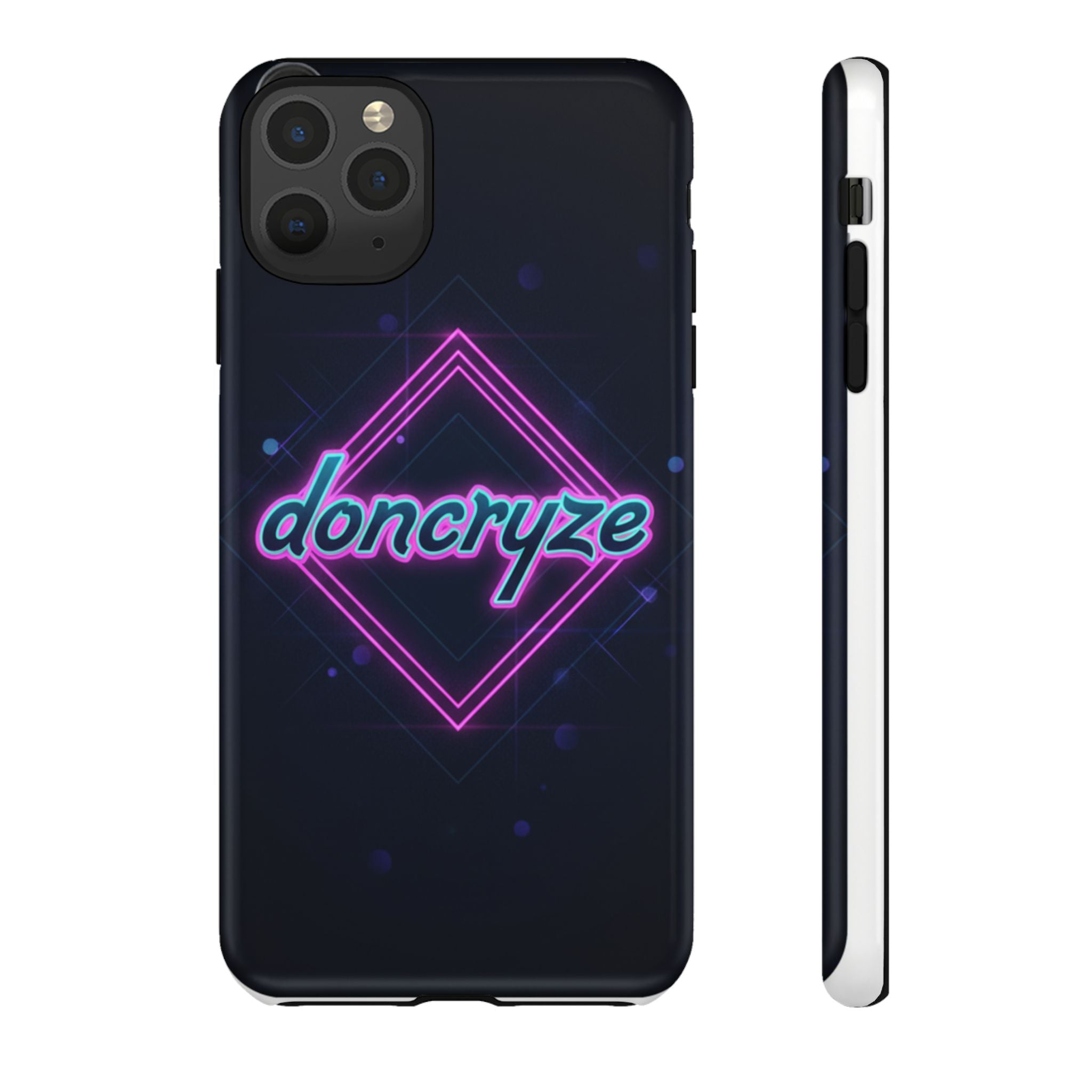 DonCryze Neon Diamond Robuste Handyhülle