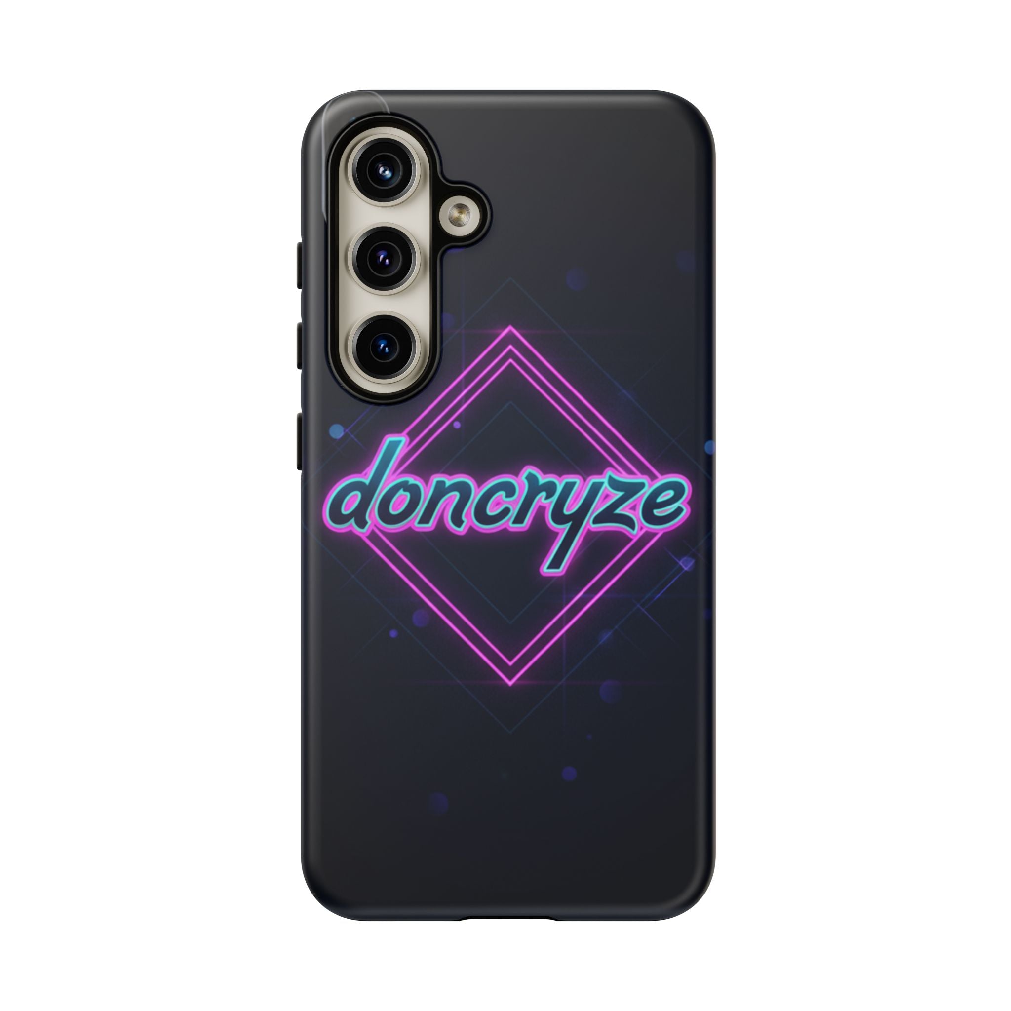 DonCryze Neon Diamond Robuste Handyhülle