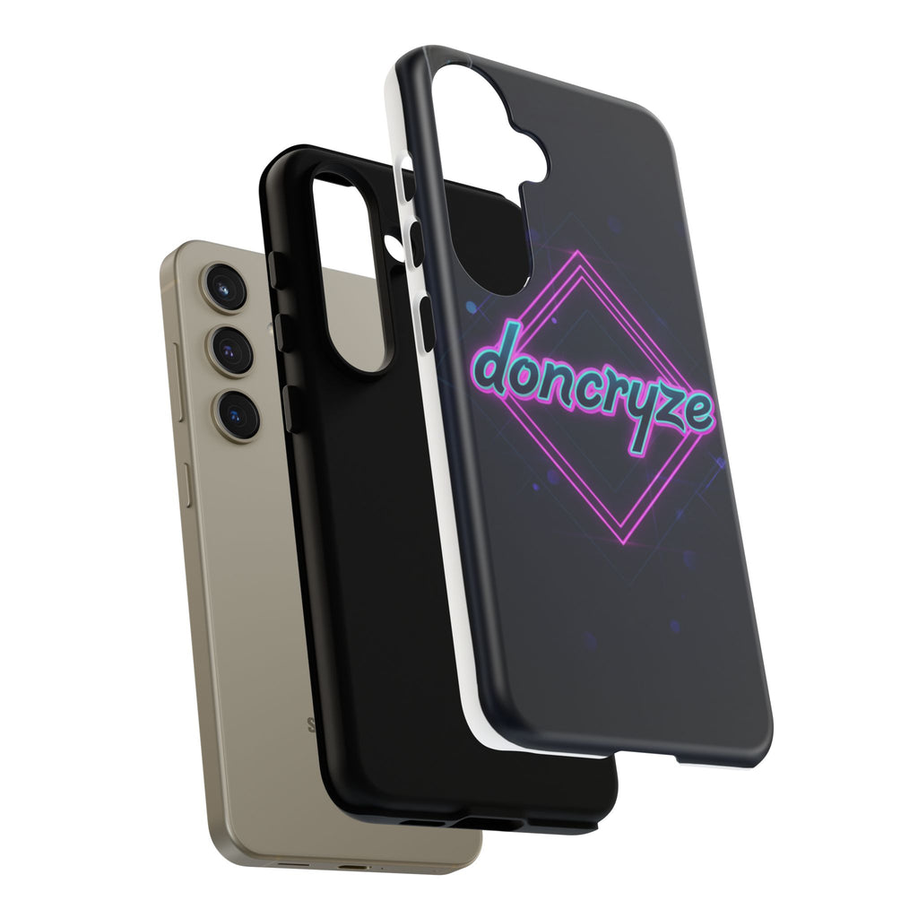DonCryze Neon Diamond Robuste Handyhülle