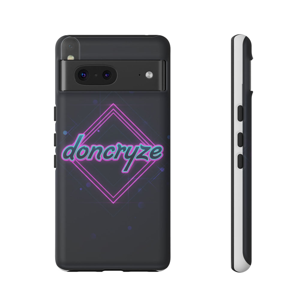 DonCryze Neon Diamond Robuste Handyhülle