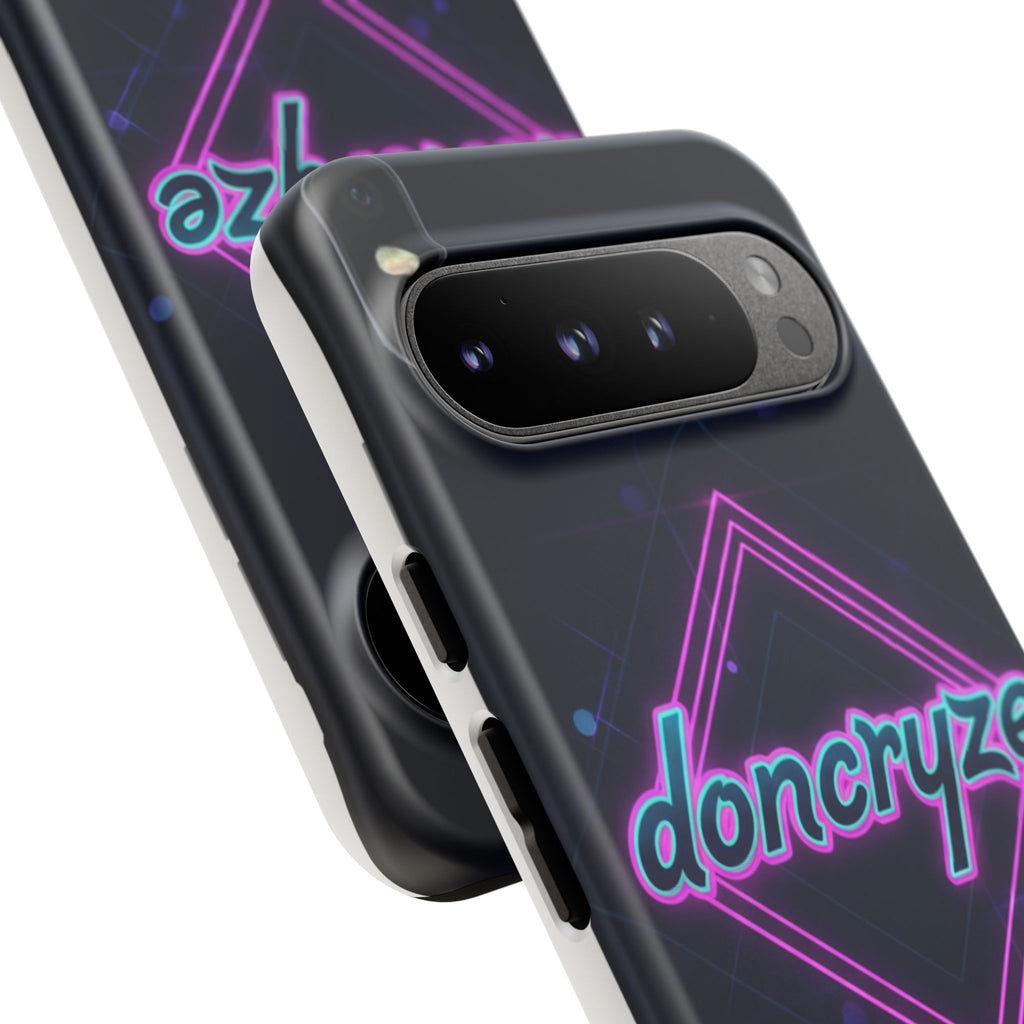 DonCryze Neon Diamond Robuste Handyhülle