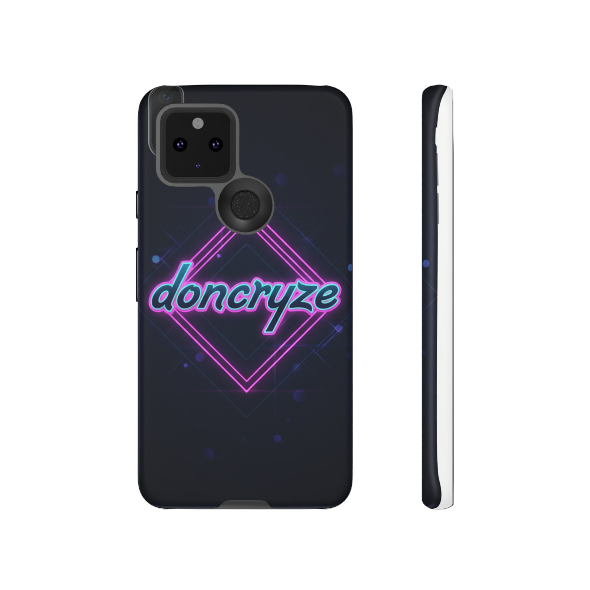 DonCryze Neon Diamond Robuste Handyhülle