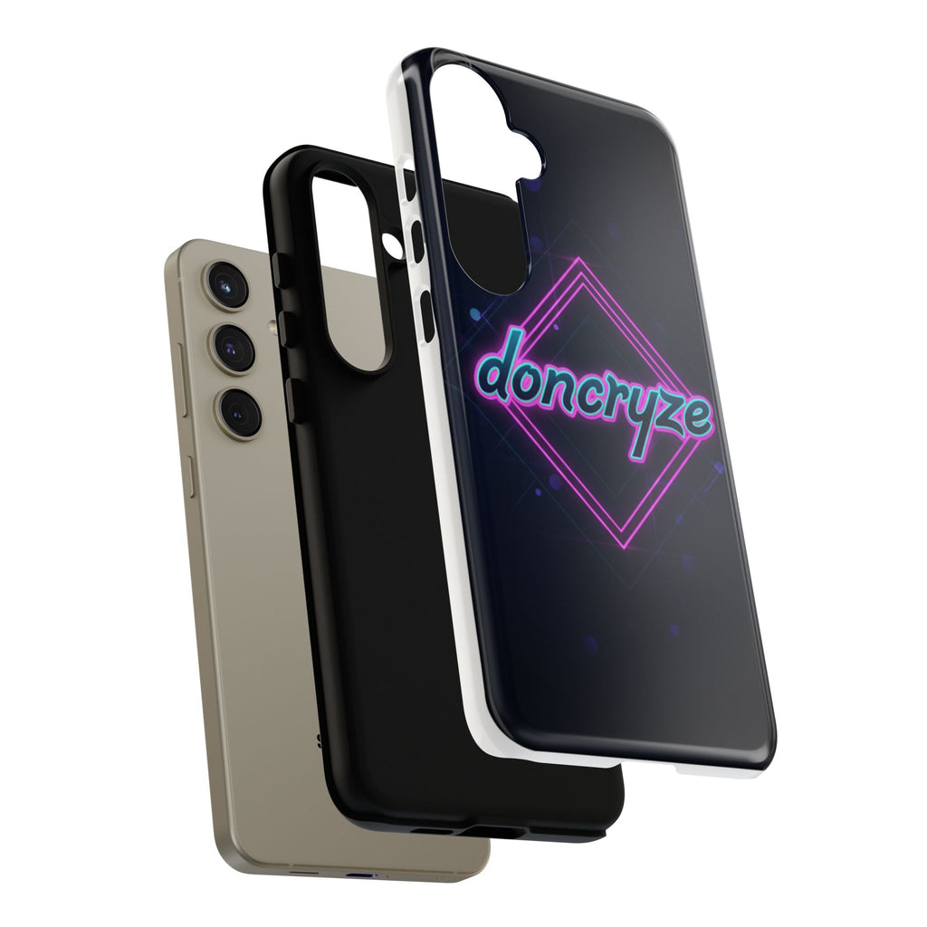 DonCryze Neon Diamond Robuste Handyhülle