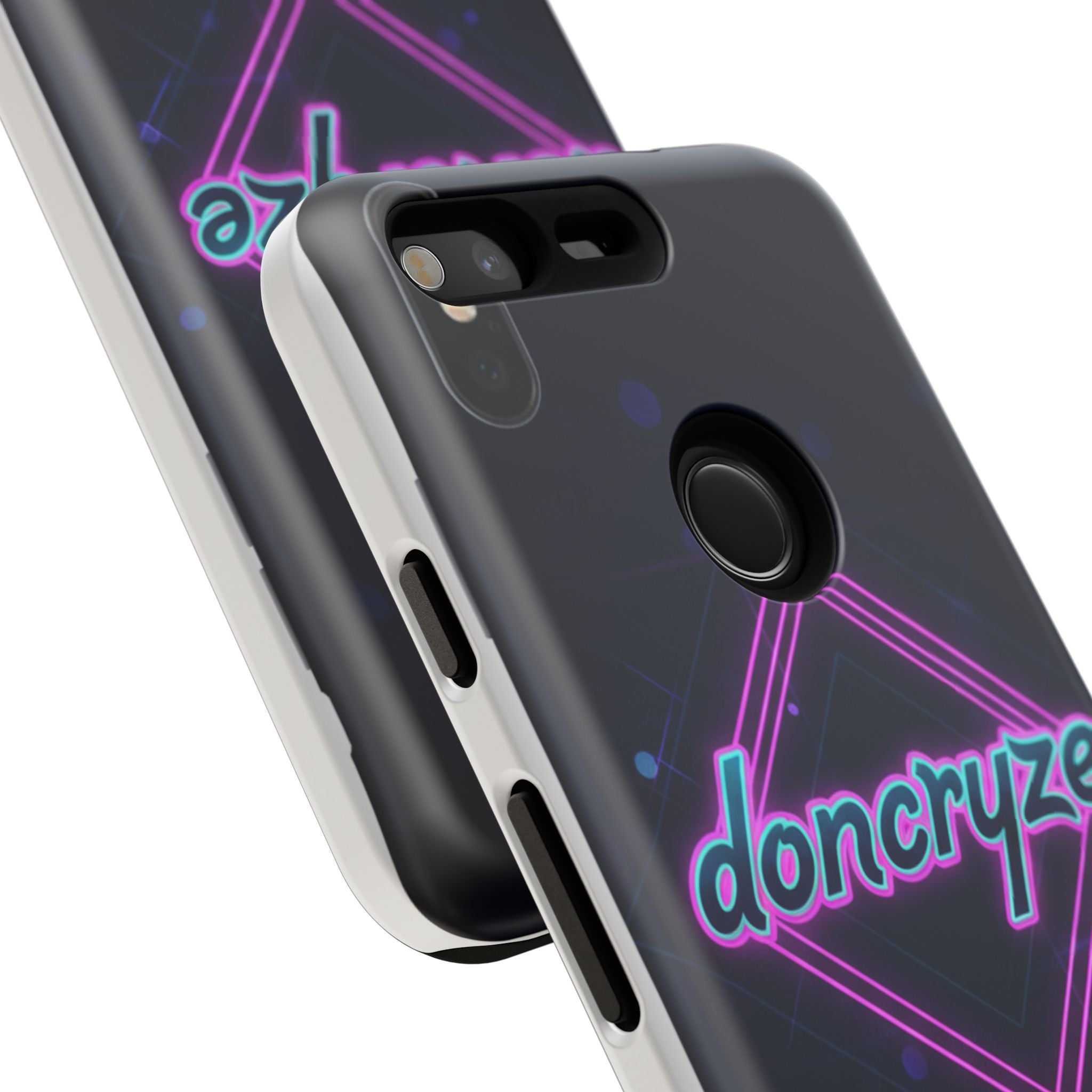 DonCryze Neon Diamond Robuste Handyhülle