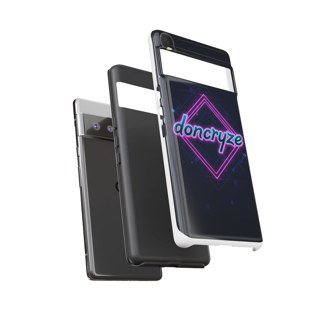 DonCryze Neon Diamond Robuste Handyhülle