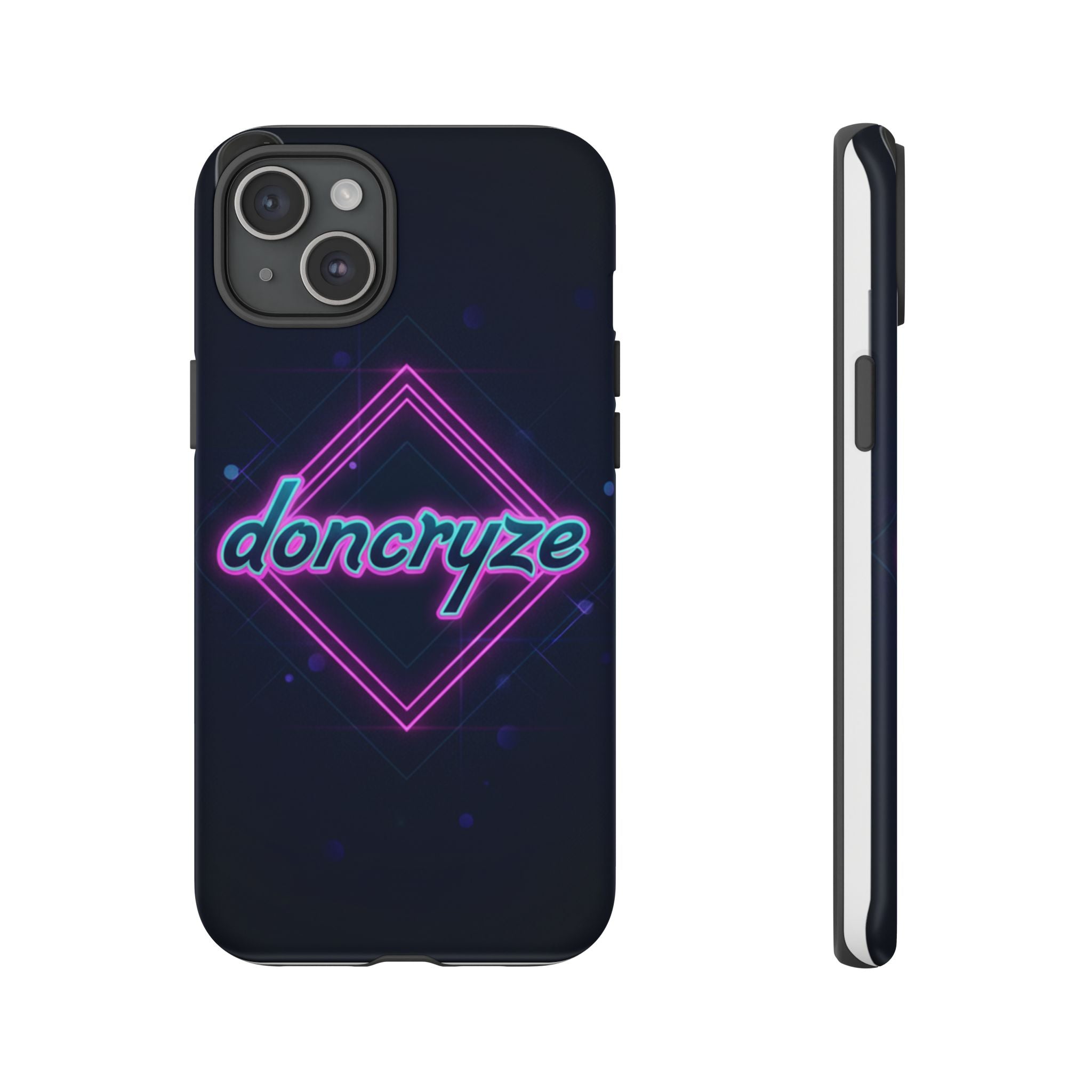 DonCryze Neon Diamond Robuste Handyhülle