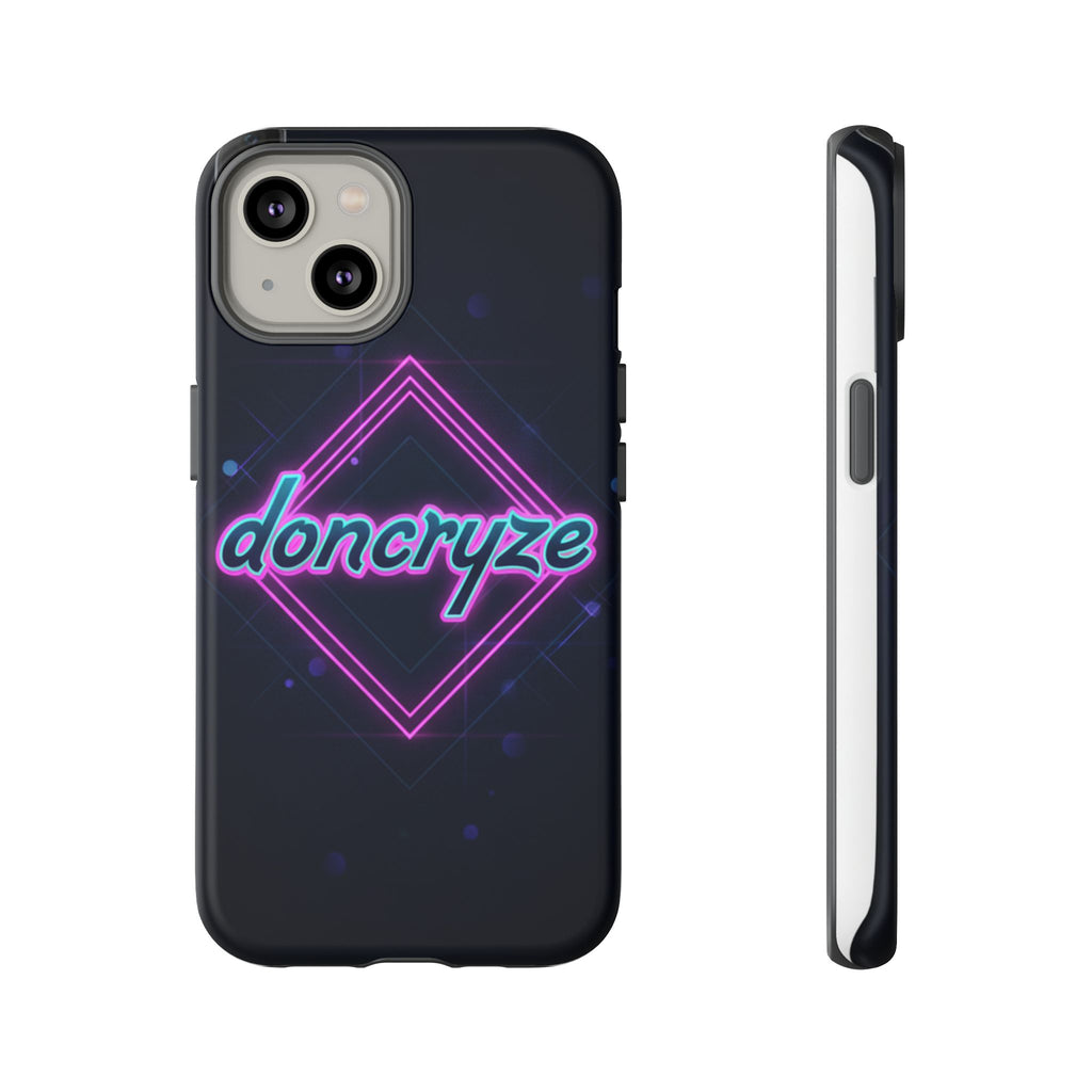 DonCryze Neon Diamond Robuste Handyhülle