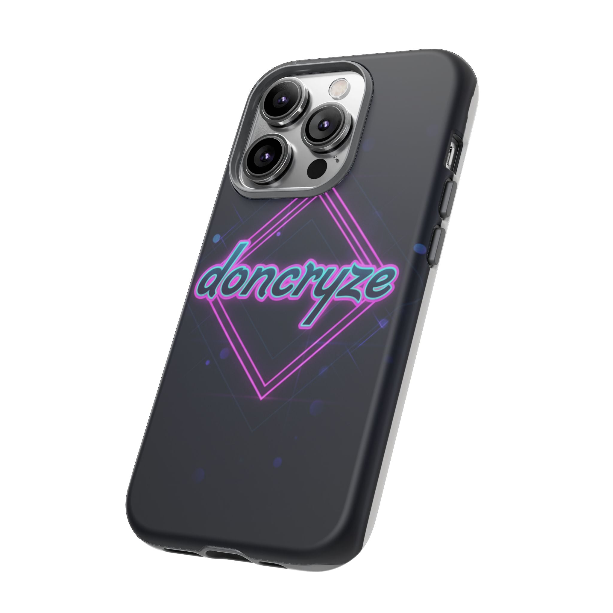 DonCryze Neon Diamond Robuste Handyhülle