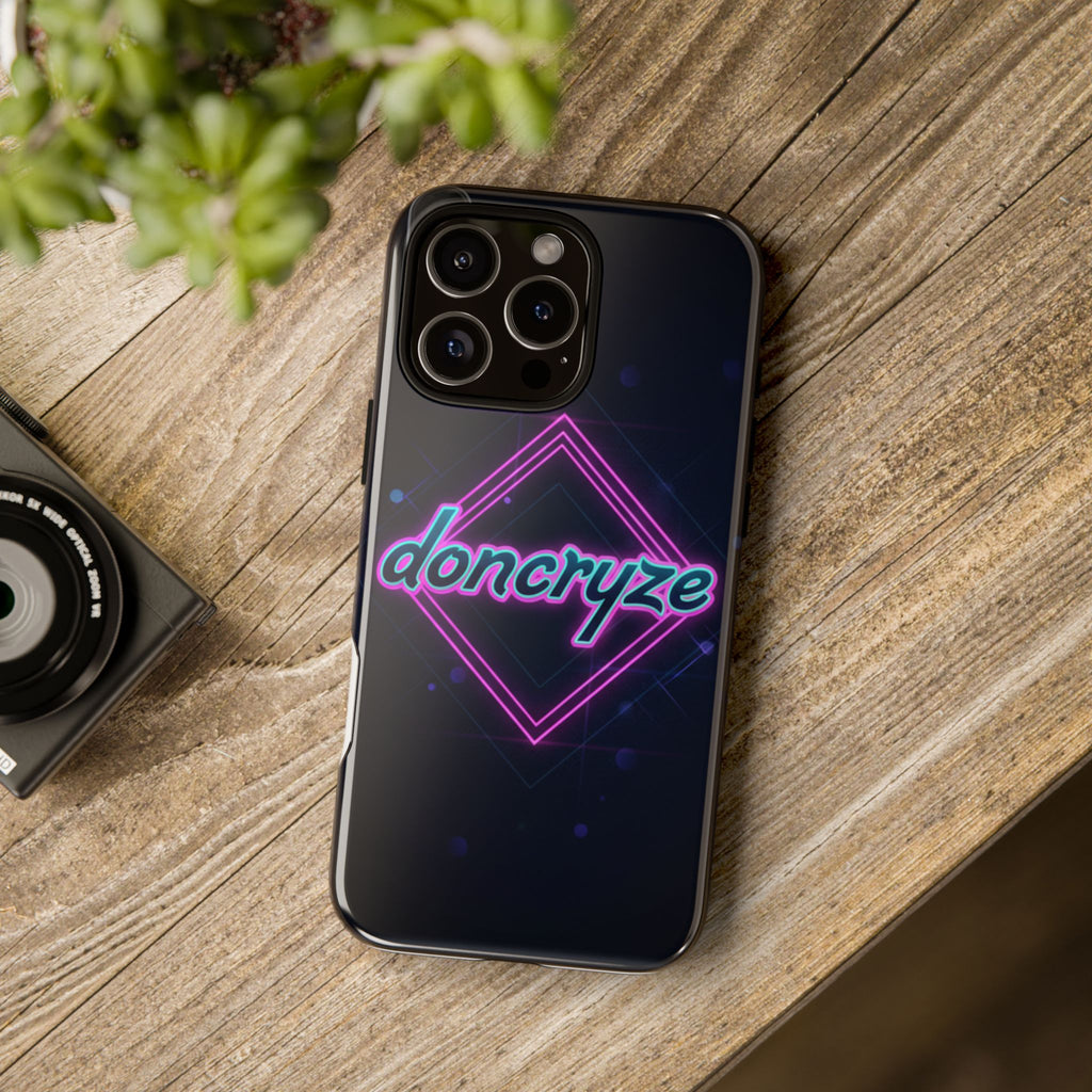 DonCryze Neon Diamond Robuste Handyhülle