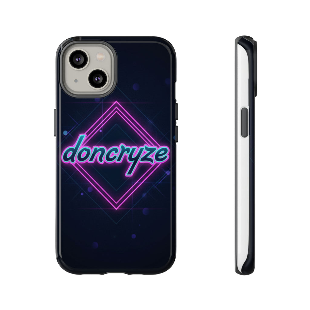 DonCryze Neon Diamond Robuste Handyhülle