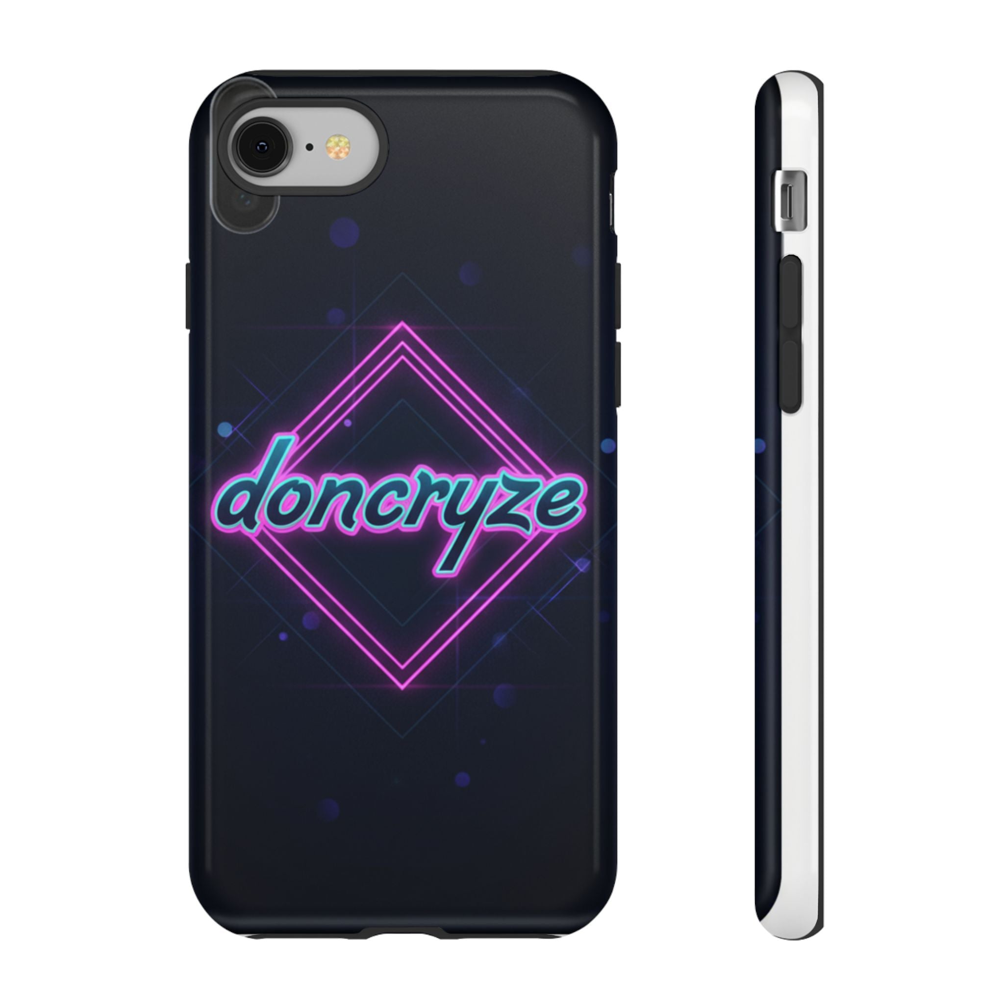 DonCryze Neon Diamond Robuste Handyhülle