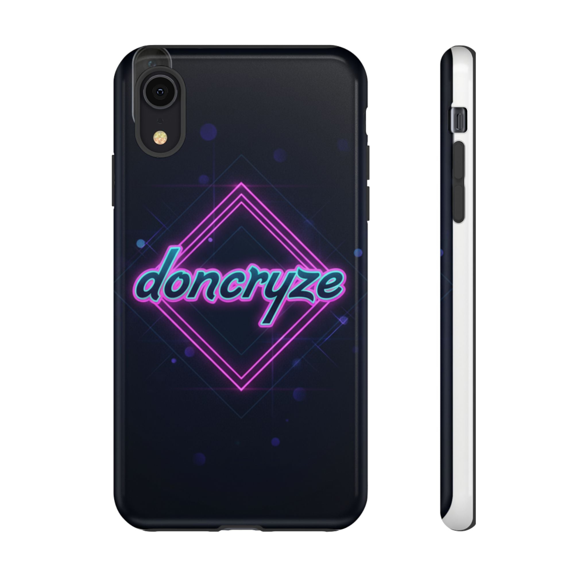 DonCryze Neon Diamond Robuste Handyhülle