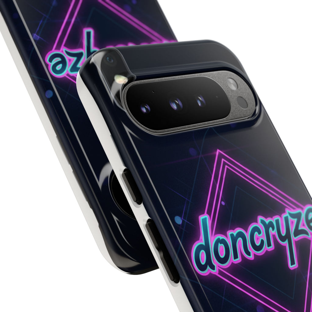 DonCryze Neon Diamond Robuste Handyhülle