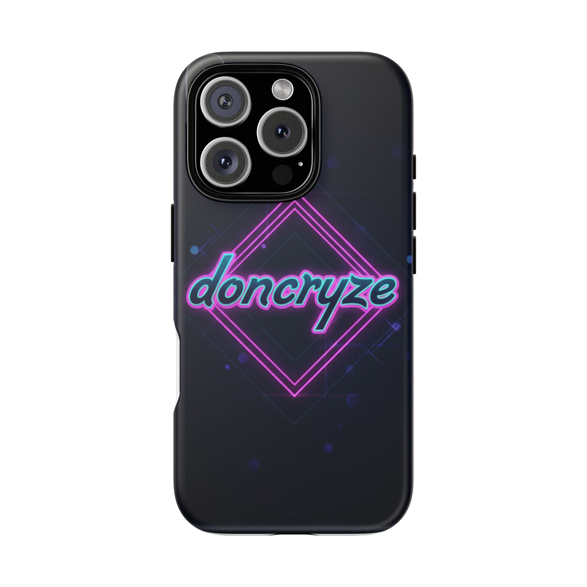 DonCryze Neon Diamond Robuste Handyhülle