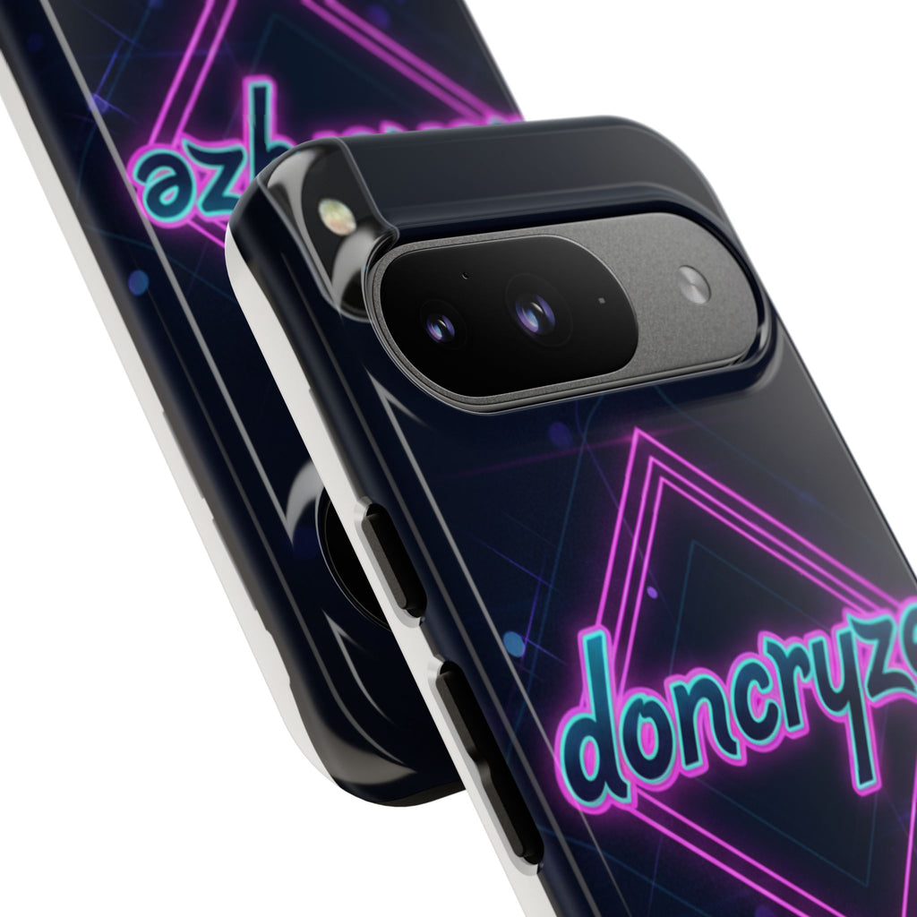 DonCryze Neon Diamond Robuste Handyhülle