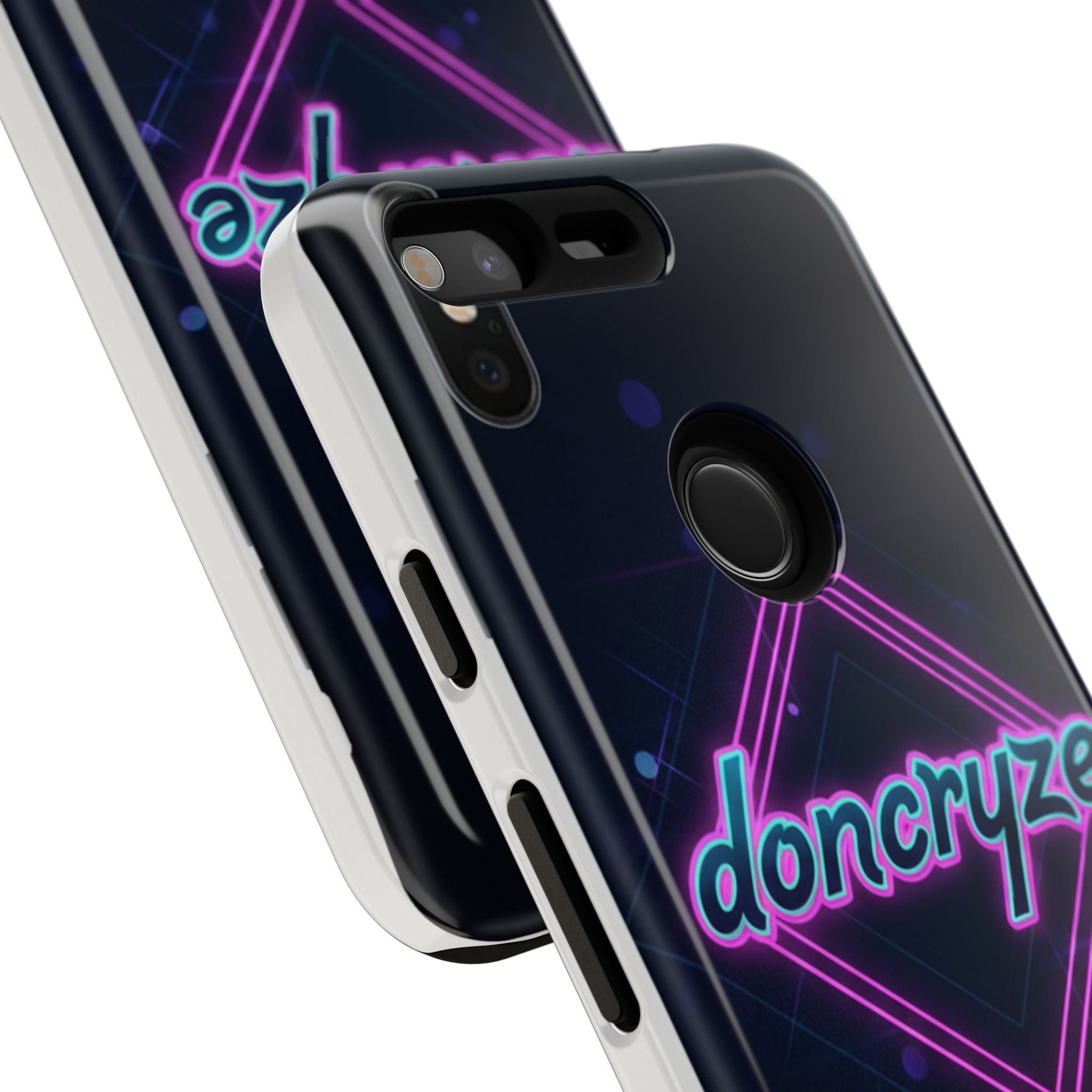 DonCryze Neon Diamond Robuste Handyhülle