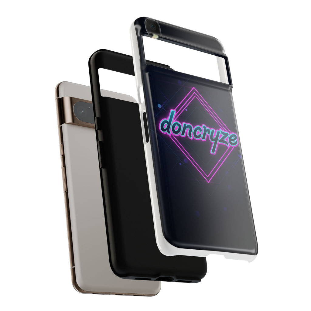 DonCryze Neon Diamond Robuste Handyhülle