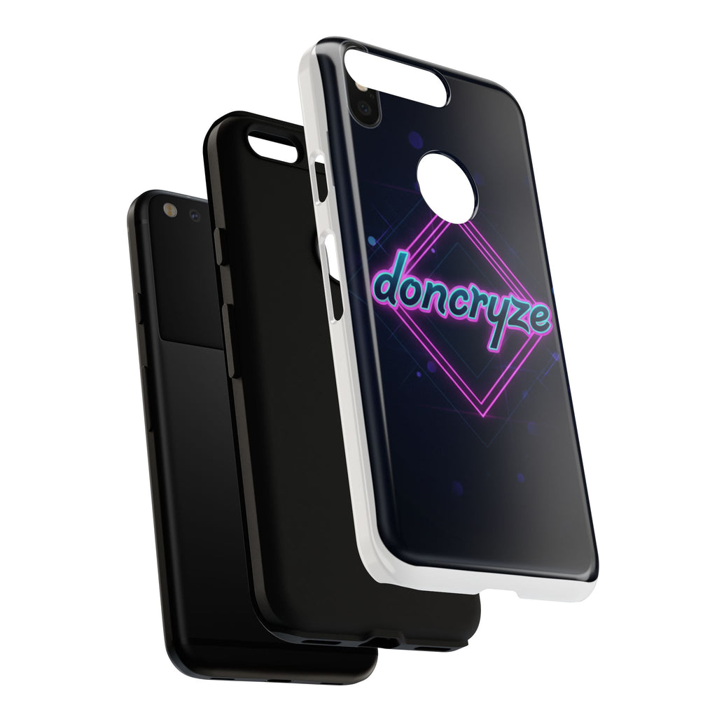 DonCryze Neon Diamond Robuste Handyhülle