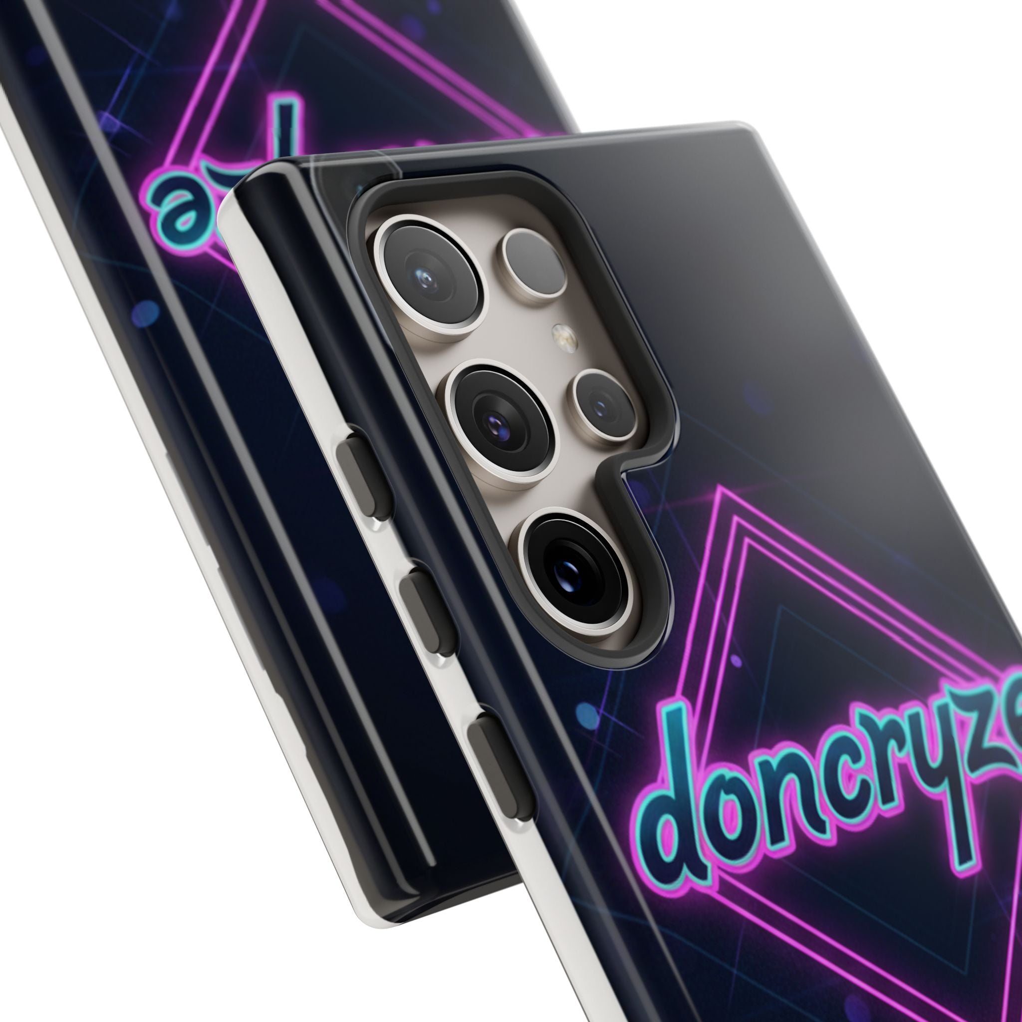 DonCryze Neon Diamond Robuste Handyhülle
