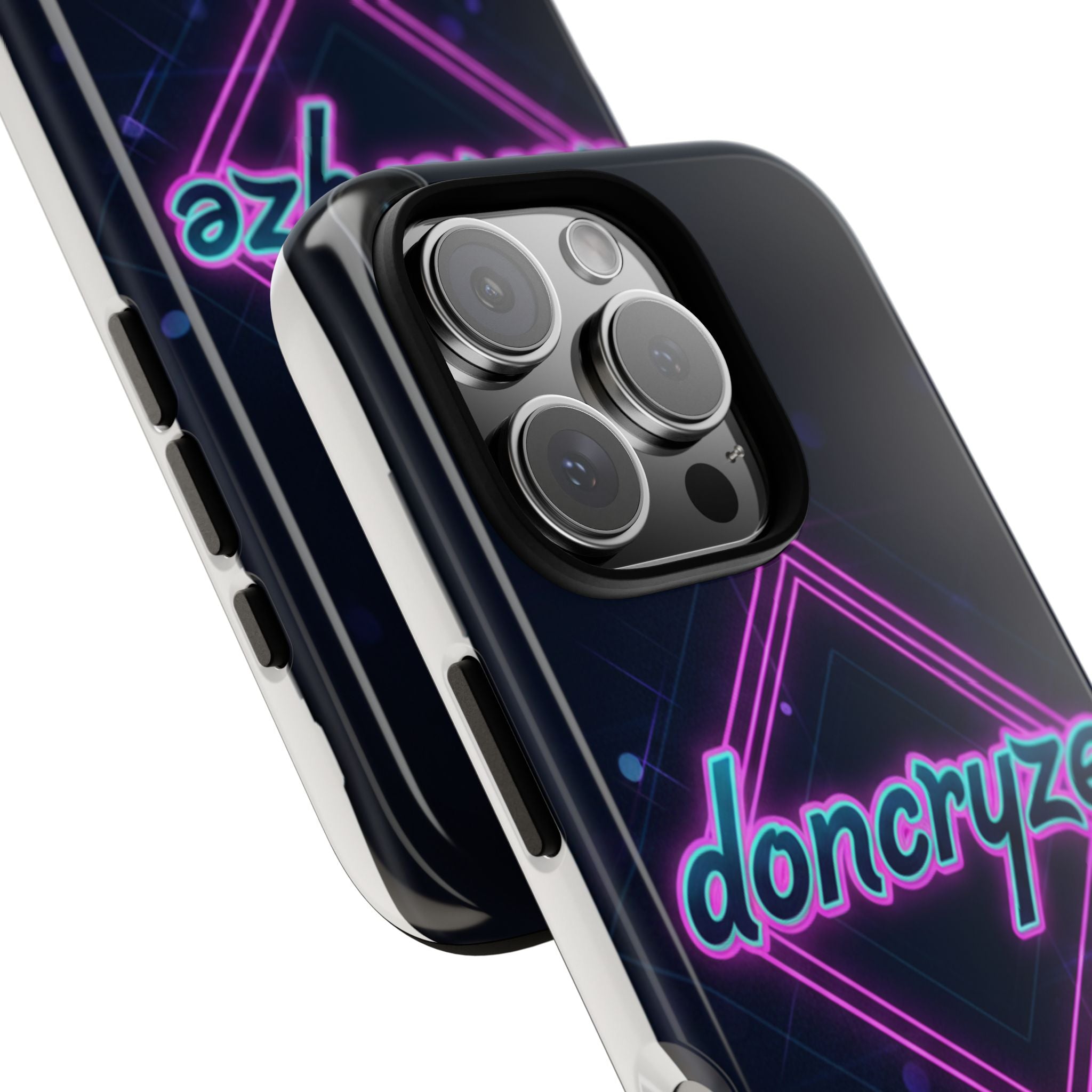 DonCryze Neon Diamond Robuste Handyhülle