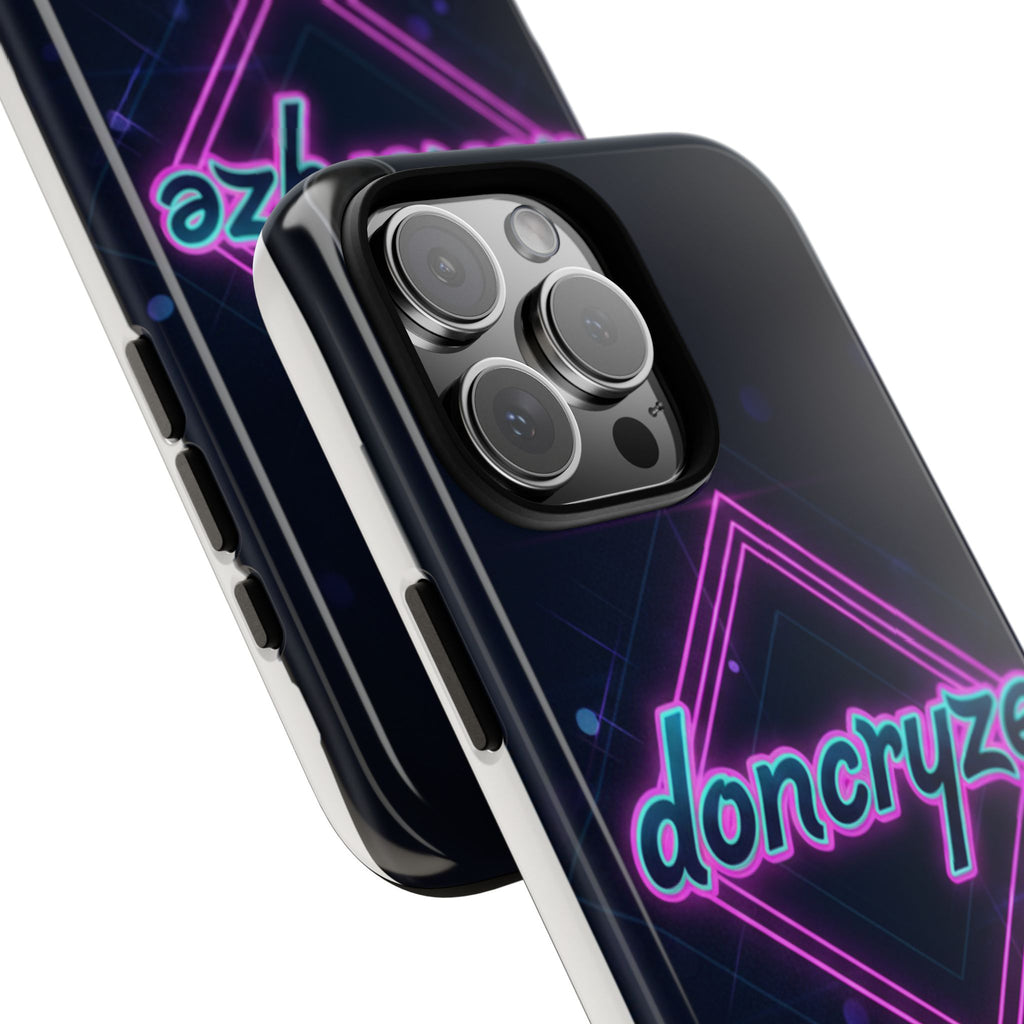 DonCryze Neon Diamond Robuste Handyhülle
