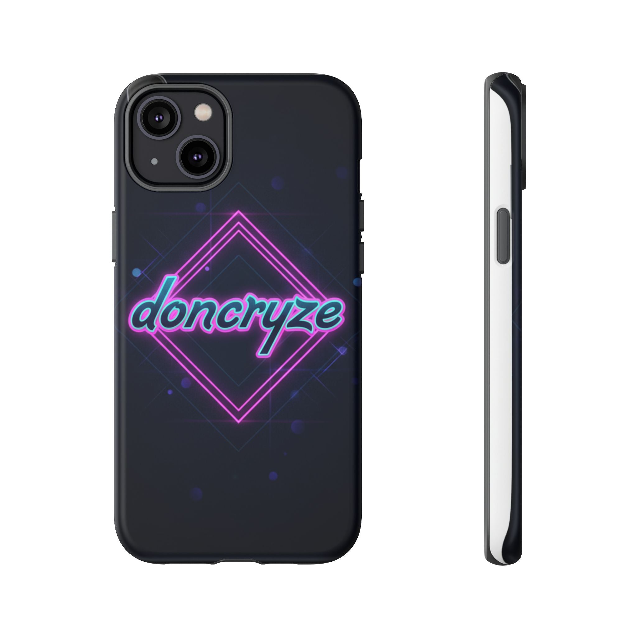 DonCryze Neon Diamond Robuste Handyhülle