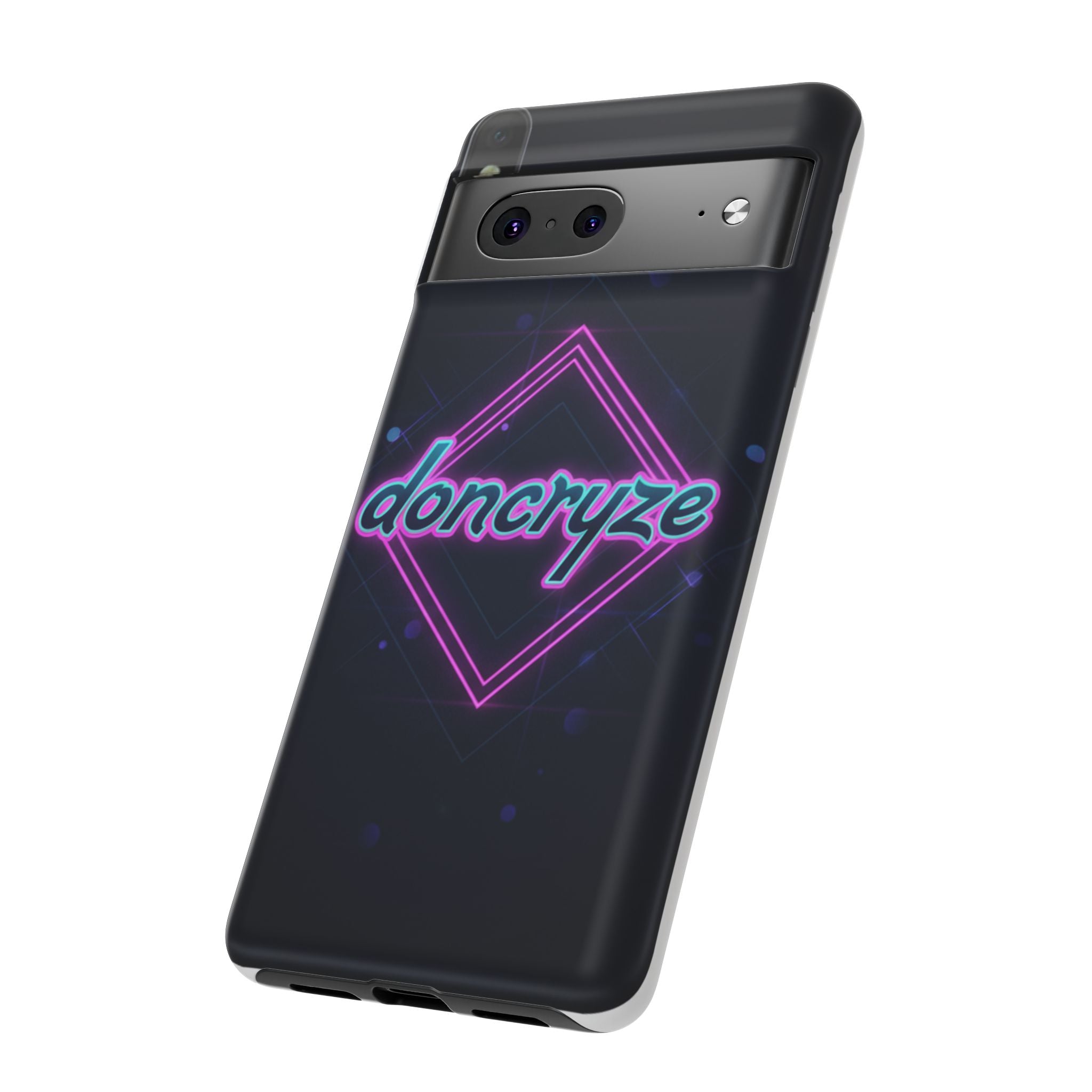 DonCryze Neon Diamond Robuste Handyhülle