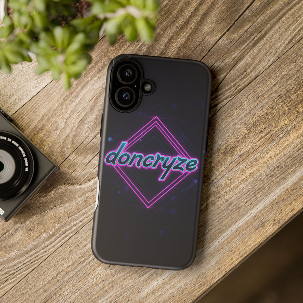 DonCryze Neon Diamond Robuste Handyhülle