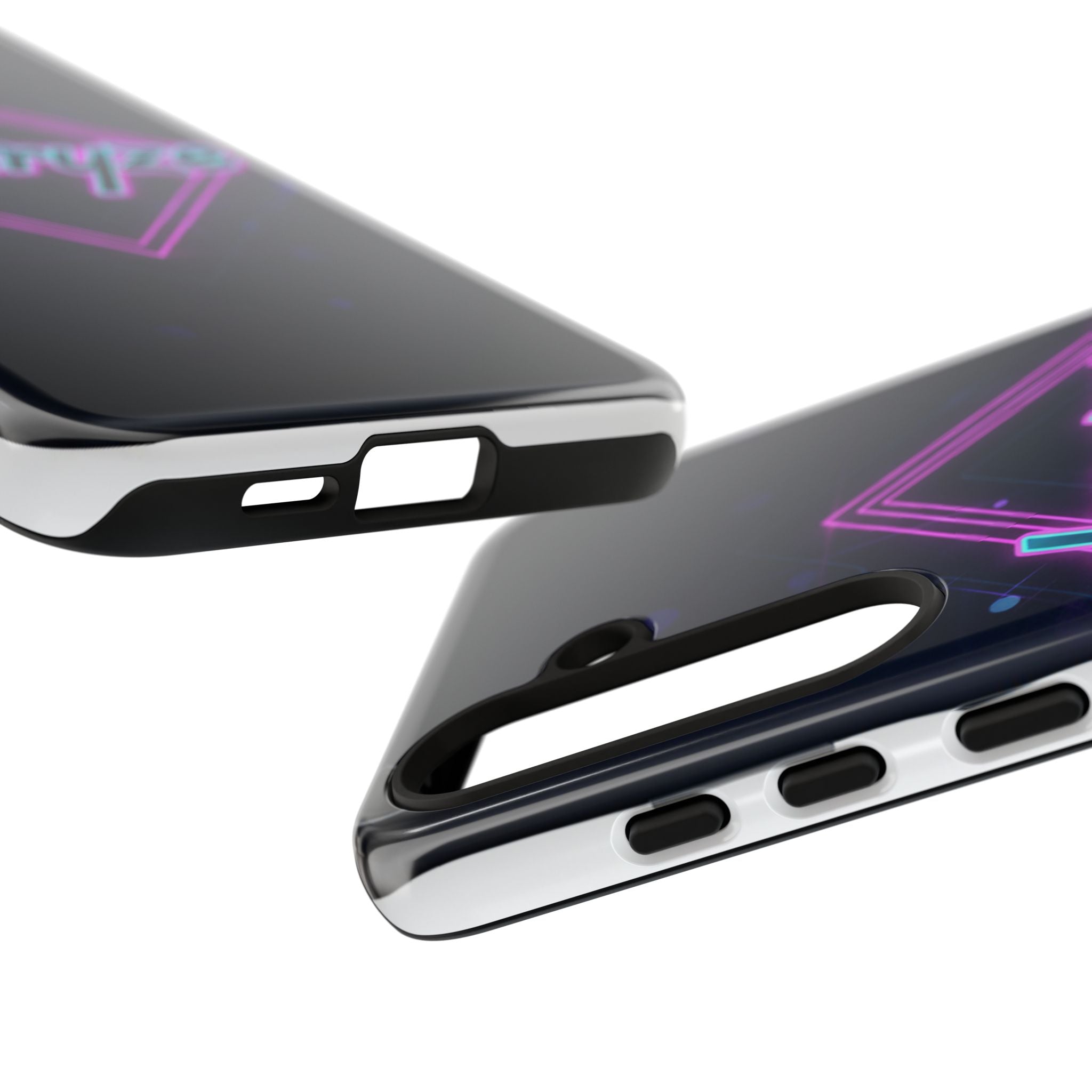 DonCryze Neon Diamond Robuste Handyhülle