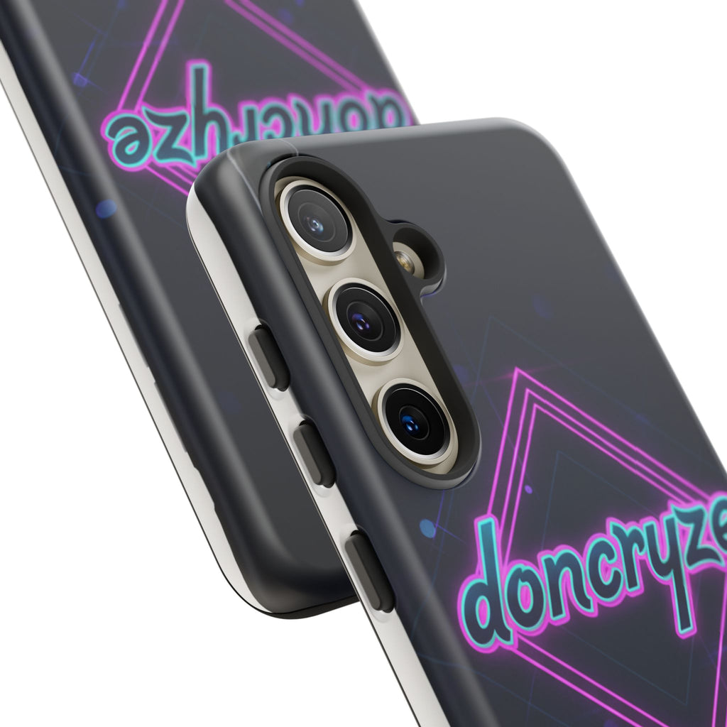 DonCryze Neon Diamond Robuste Handyhülle