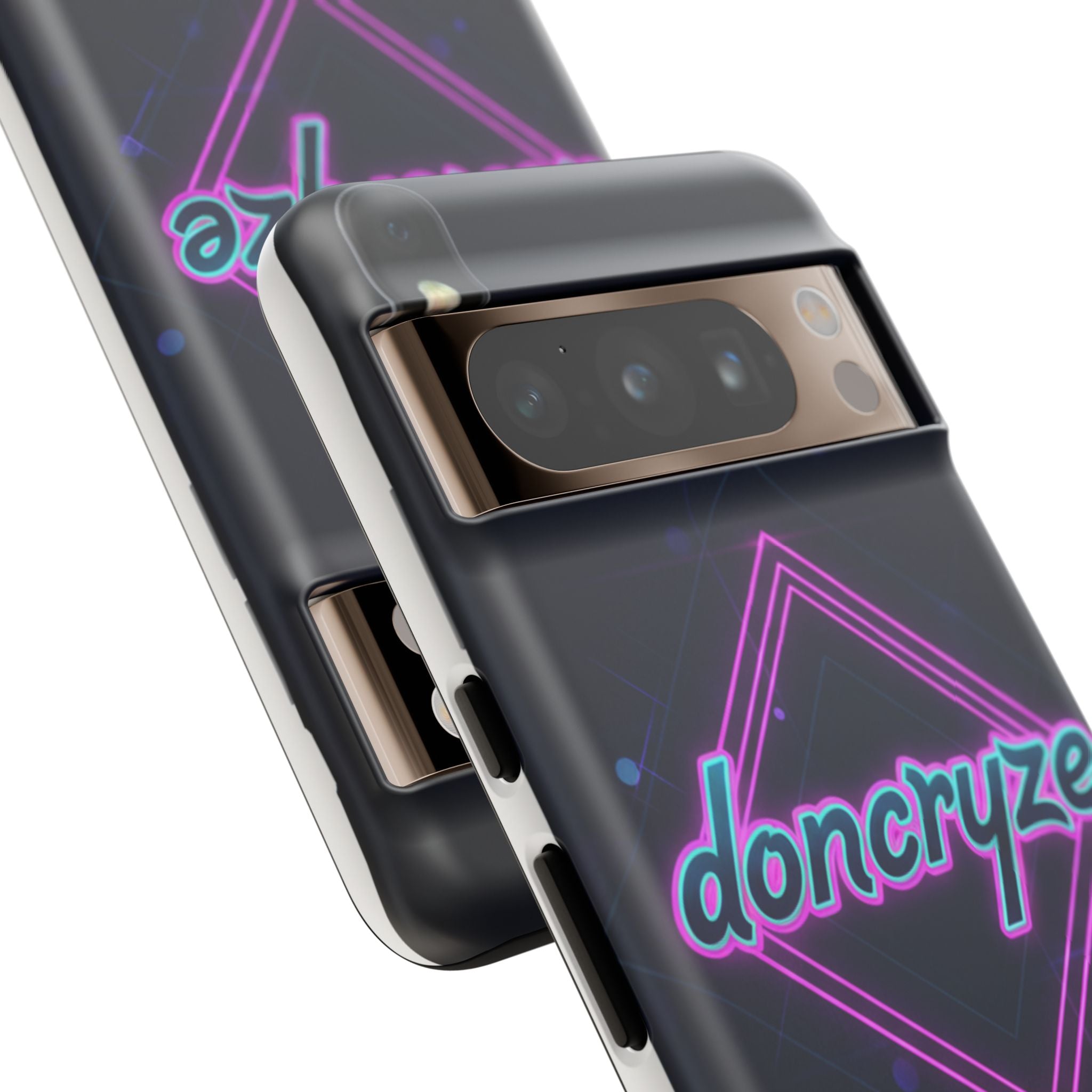 DonCryze Neon Diamond Robuste Handyhülle