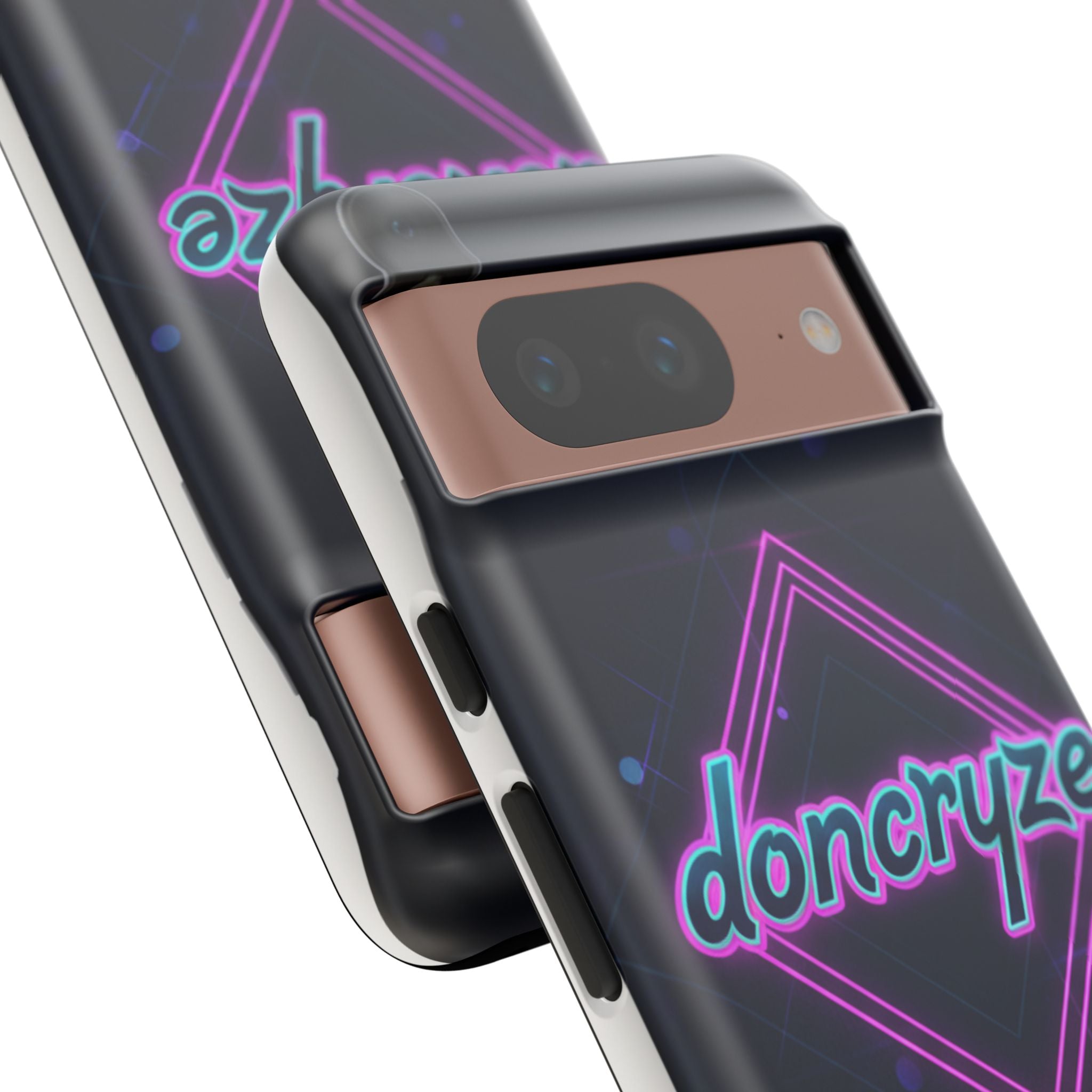 DonCryze Neon Diamond Robuste Handyhülle