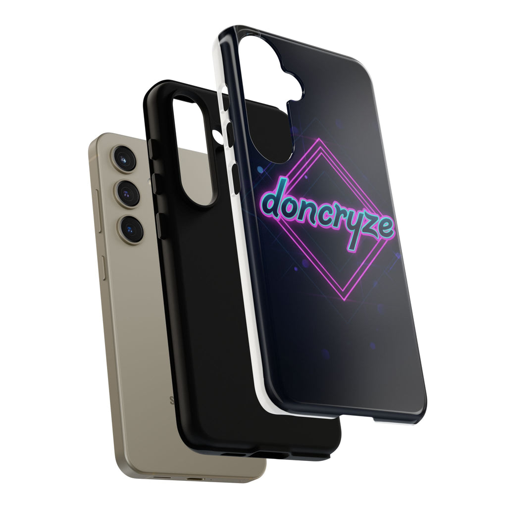 DonCryze Neon Diamond Robuste Handyhülle