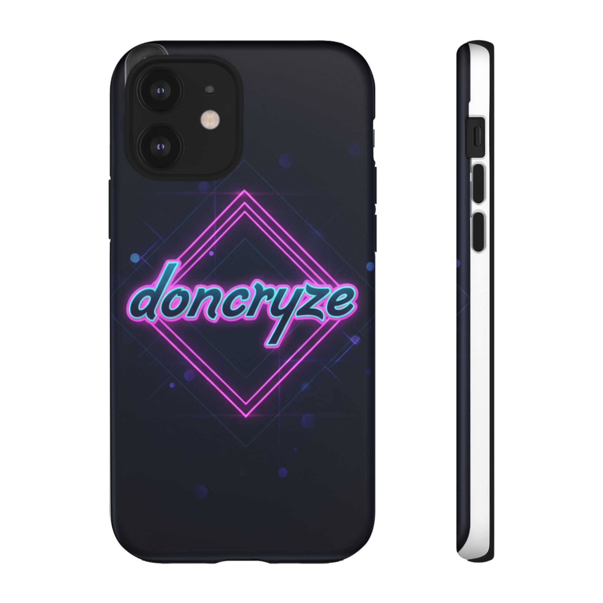 DonCryze Neon Diamond Robuste Handyhülle