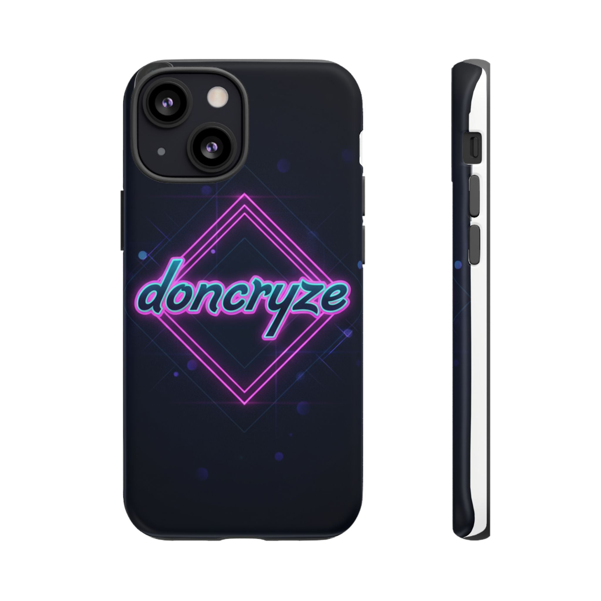 DonCryze Neon Diamond Robuste Handyhülle