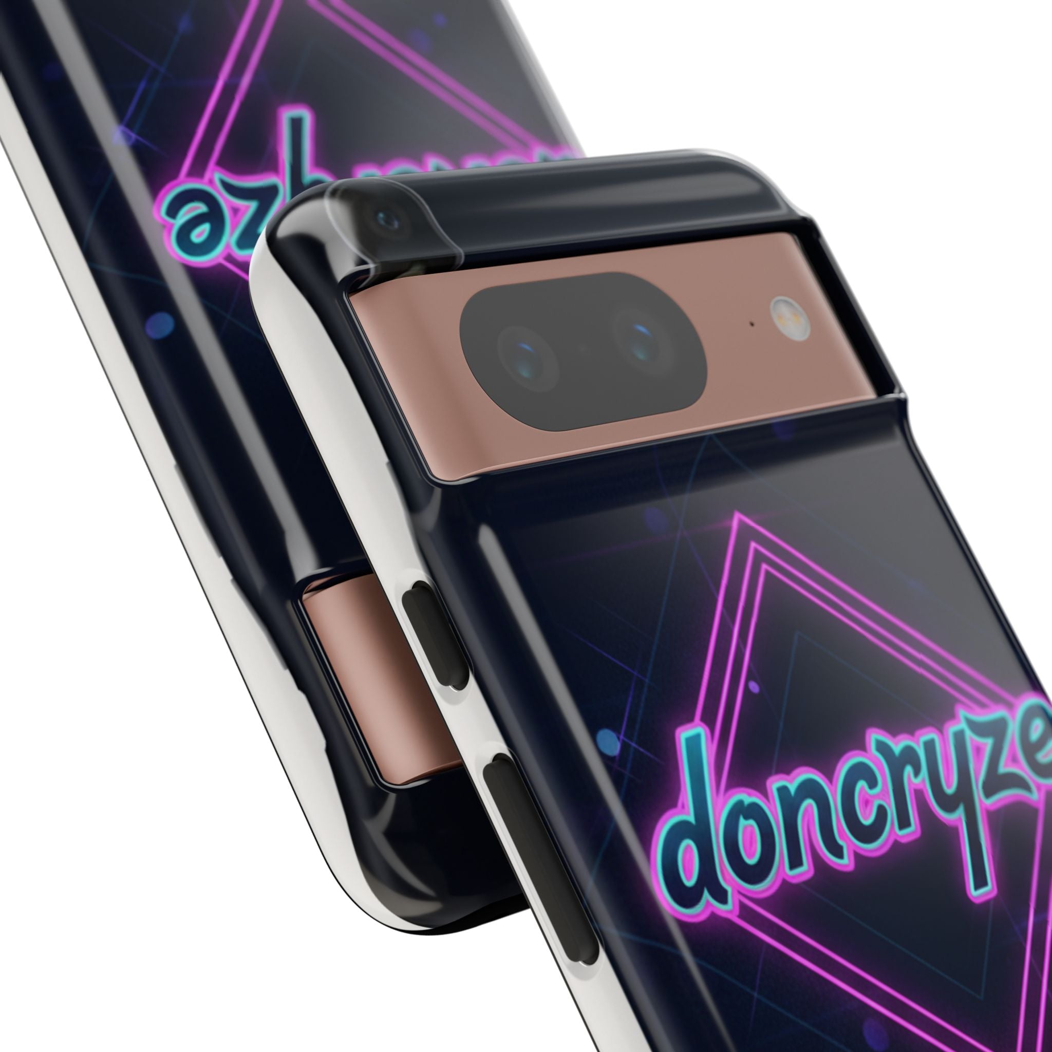 DonCryze Neon Diamond Robuste Handyhülle