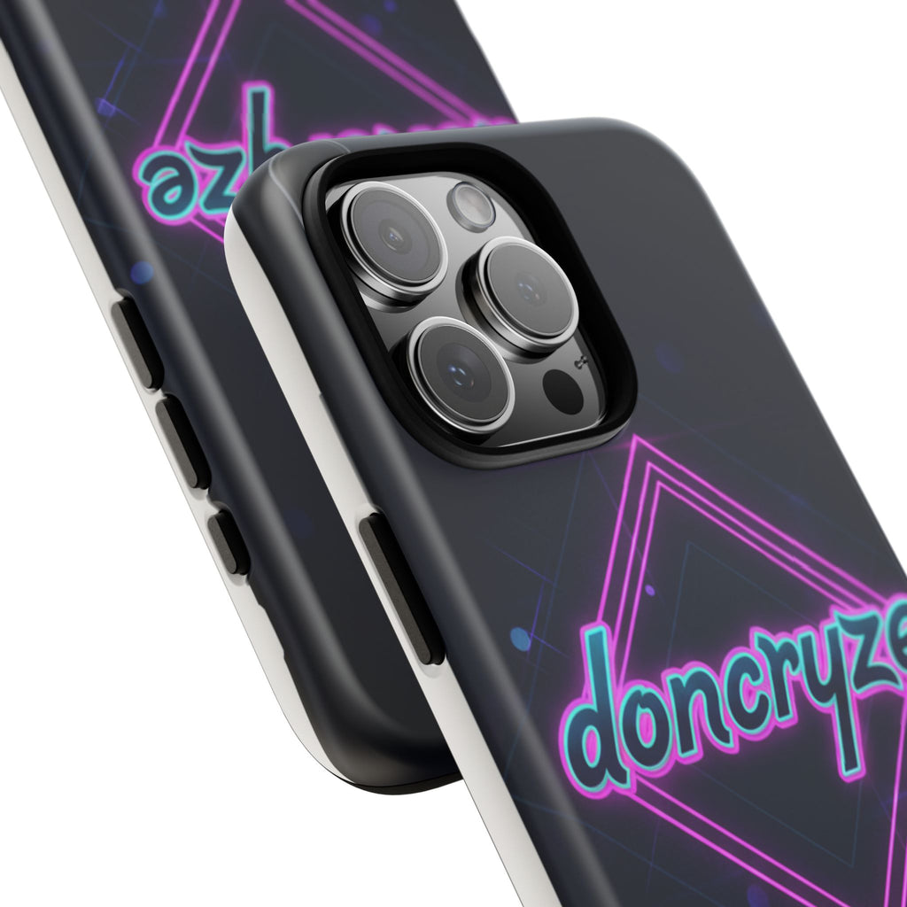 DonCryze Neon Diamond Robuste Handyhülle
