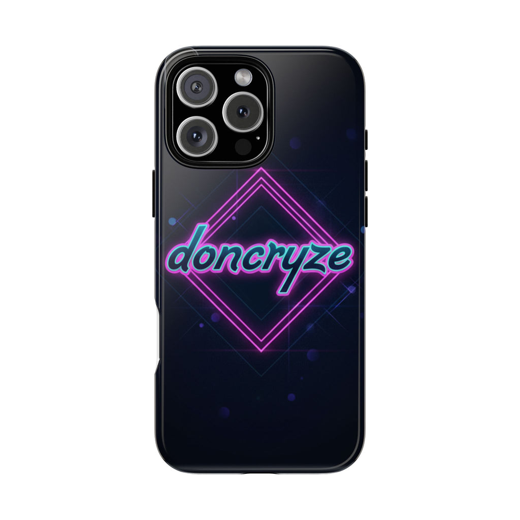 DonCryze Neon Diamond Robuste Handyhülle